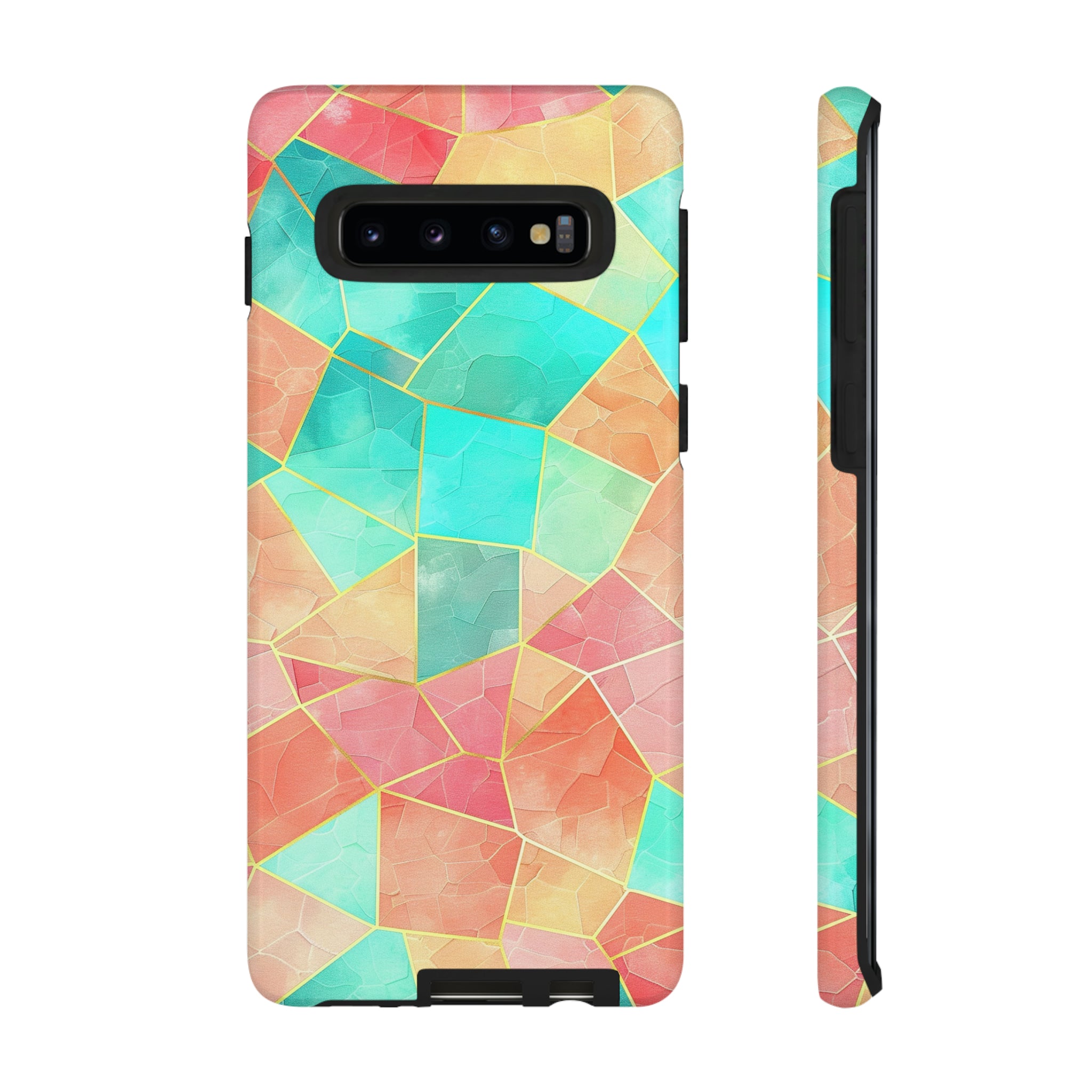 Geometric Pattern Pastel Phone Case