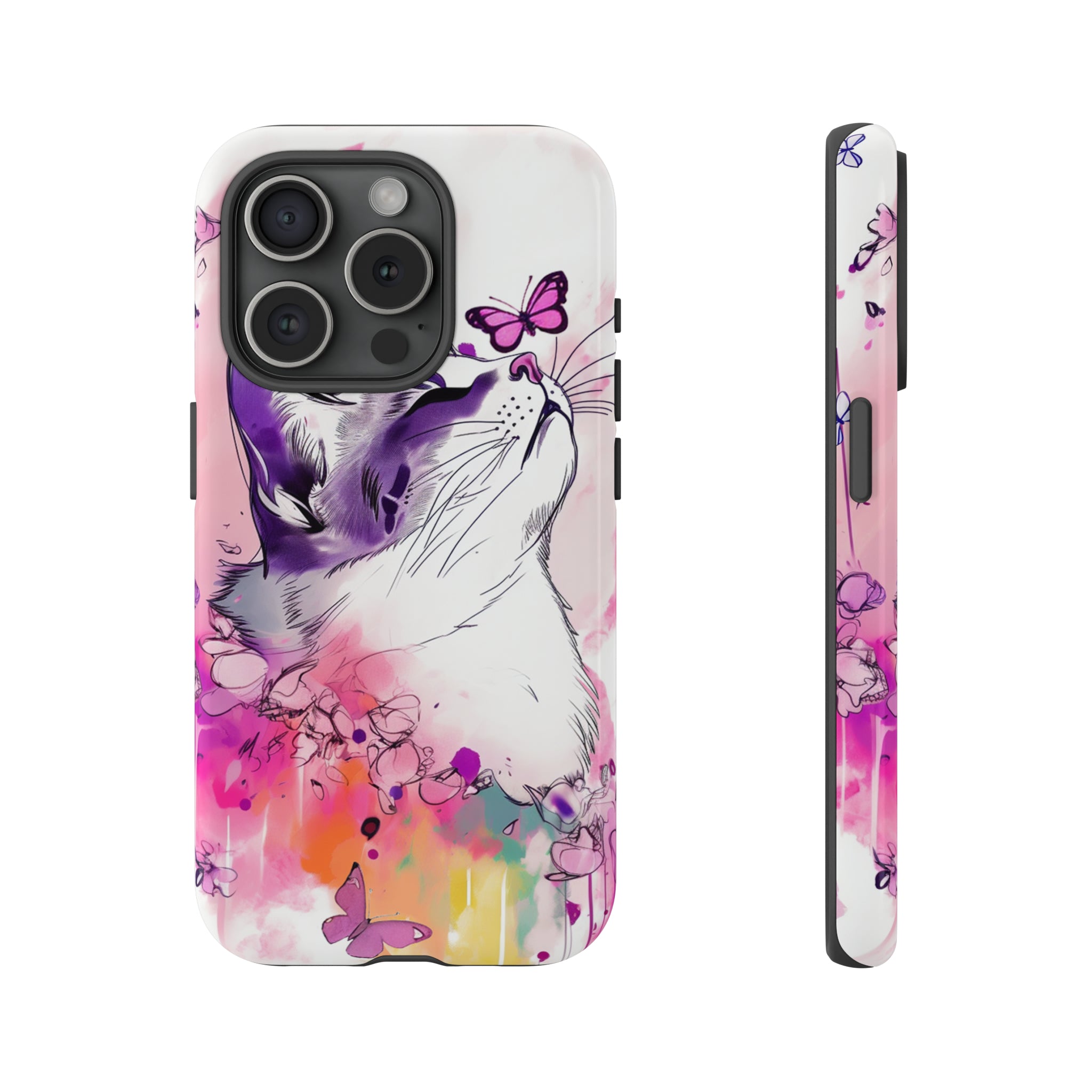 iphone 15 pro max cat phone case