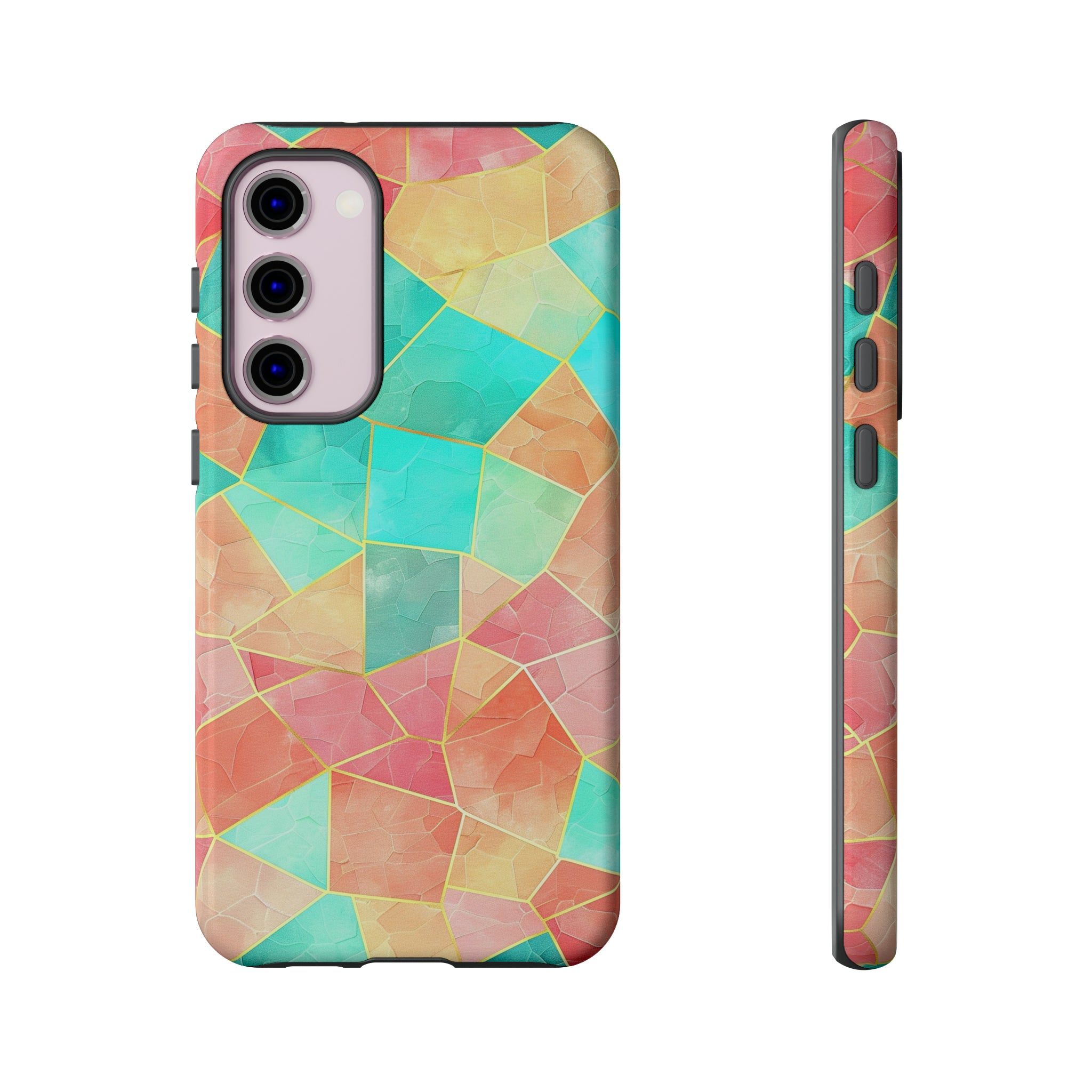 Geometric Pattern Pastel Phone Case