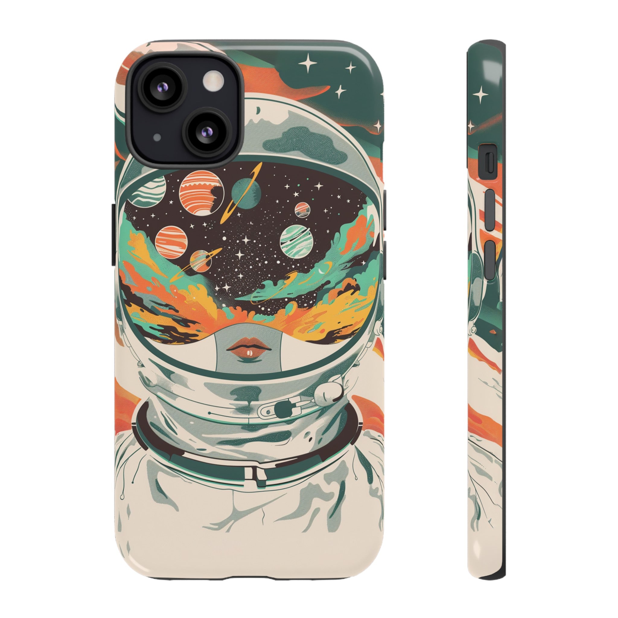 Retro Astronaut Phone Case