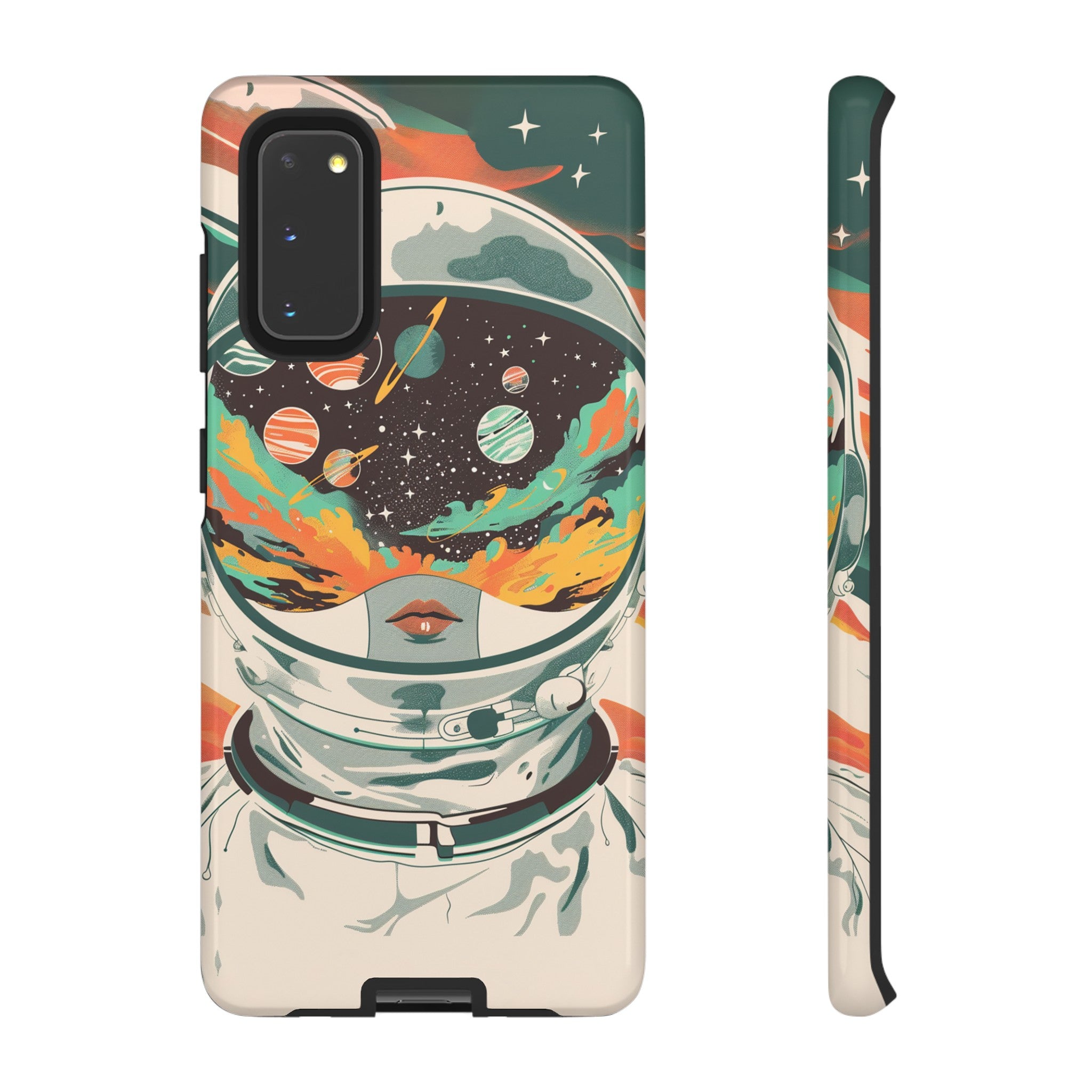 Retro Astronaut Phone Case