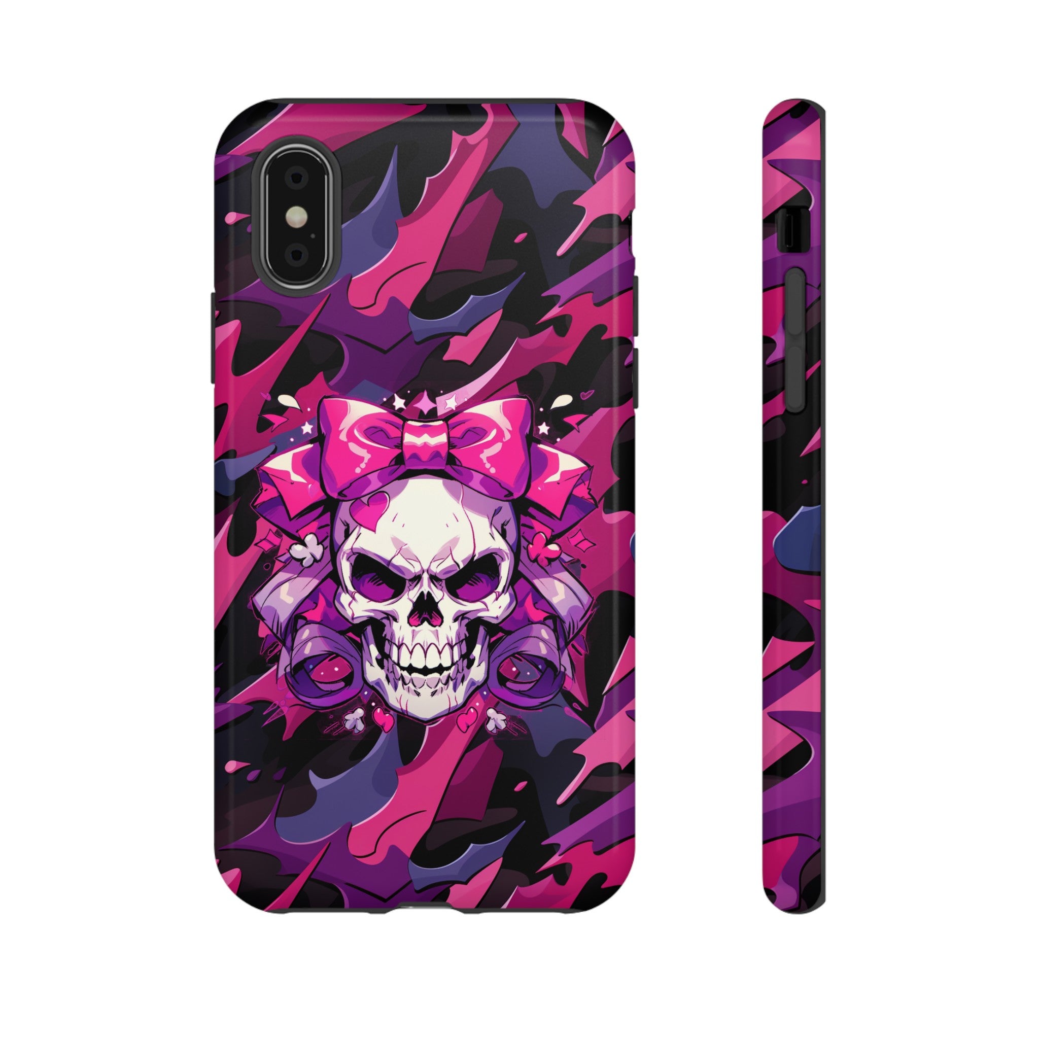 Pink Skull Phone Case