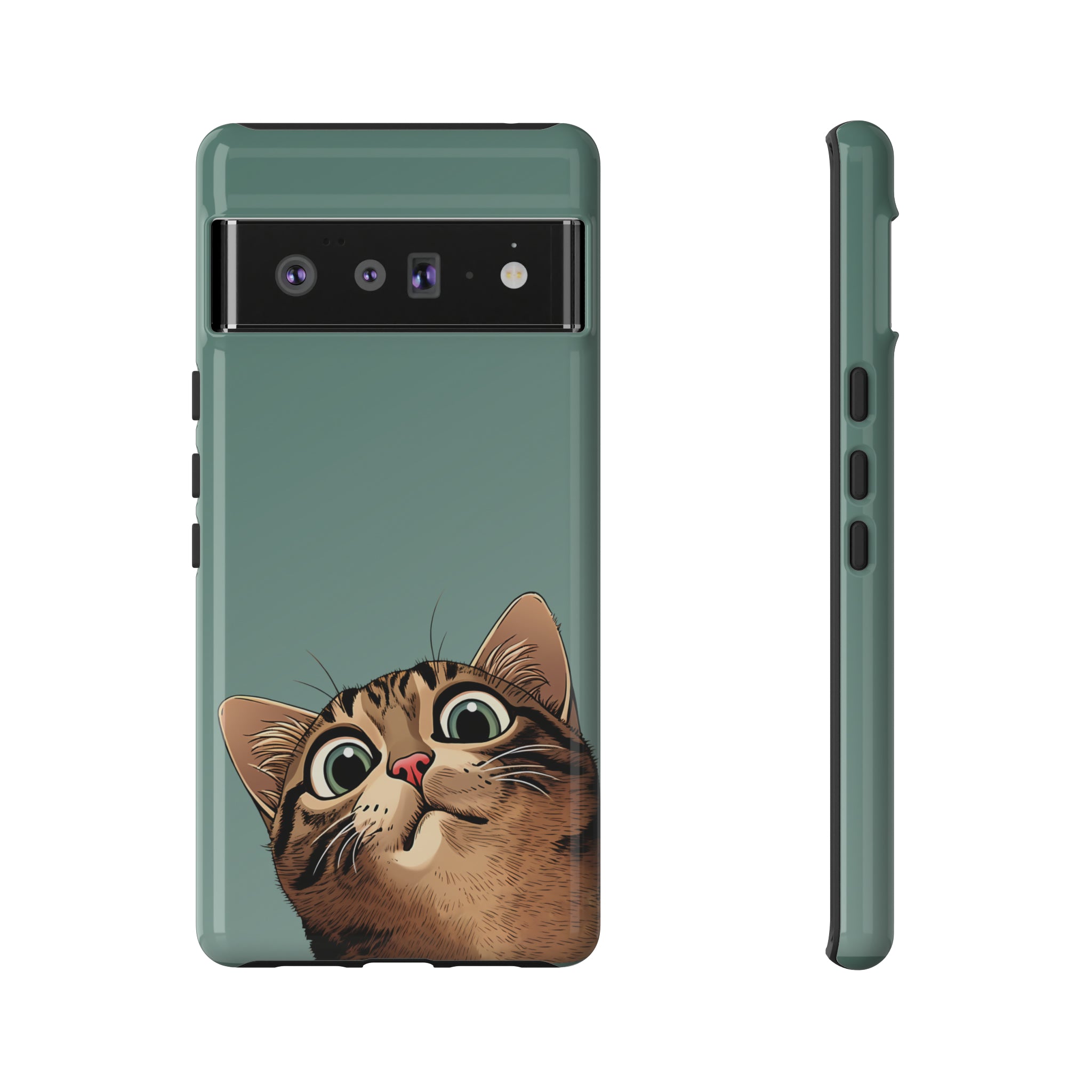 Peeking Cat Phone Case