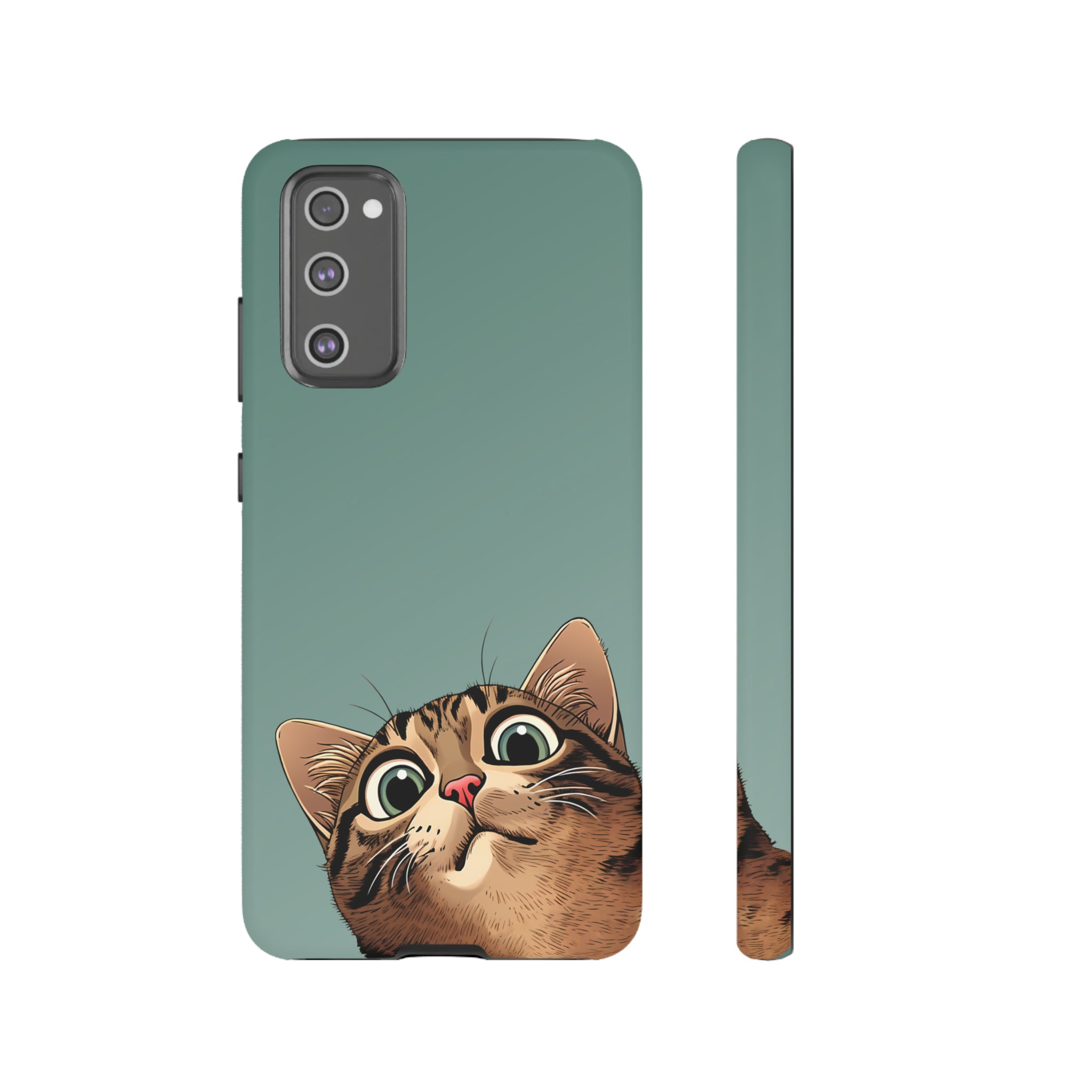 Peeking Cat Phone Case