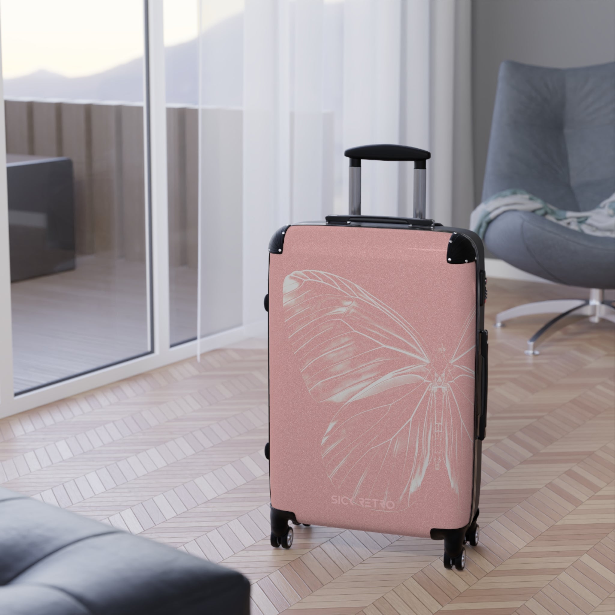 Shimmering Papillon - Suitcase