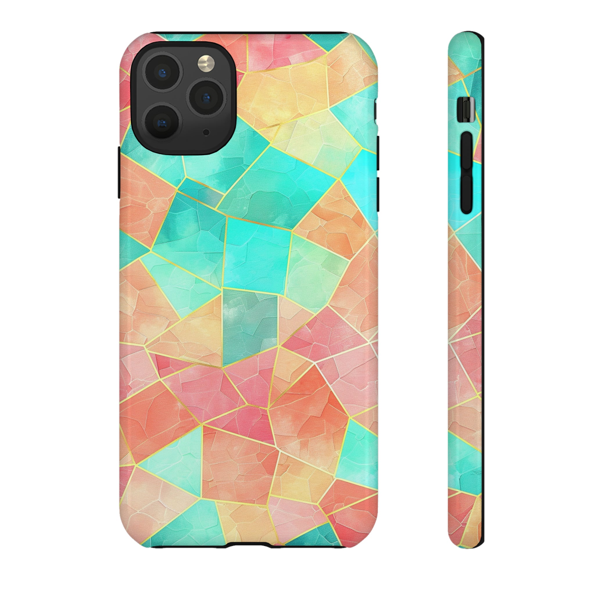 Geometric Pattern Pastel Phone Case