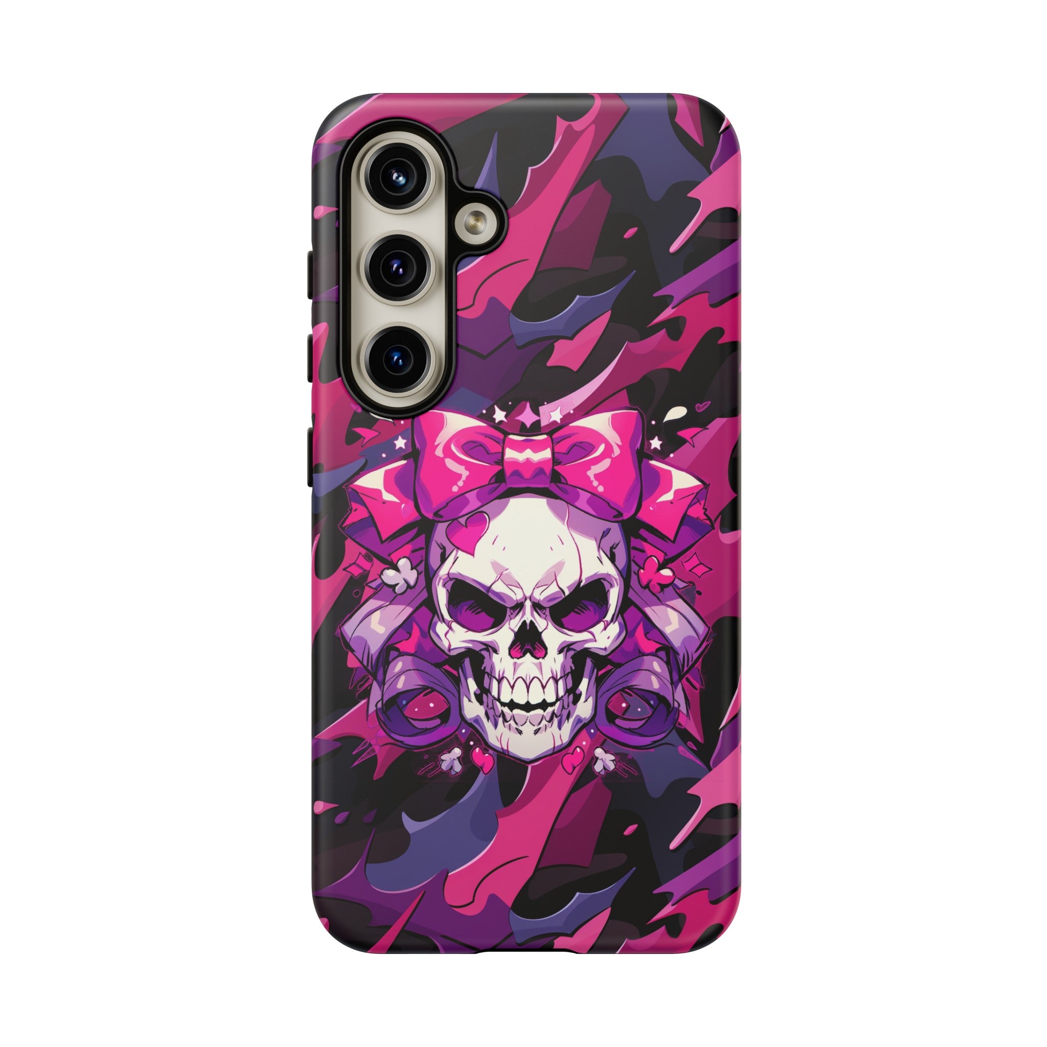 Pink Skull Phone Case