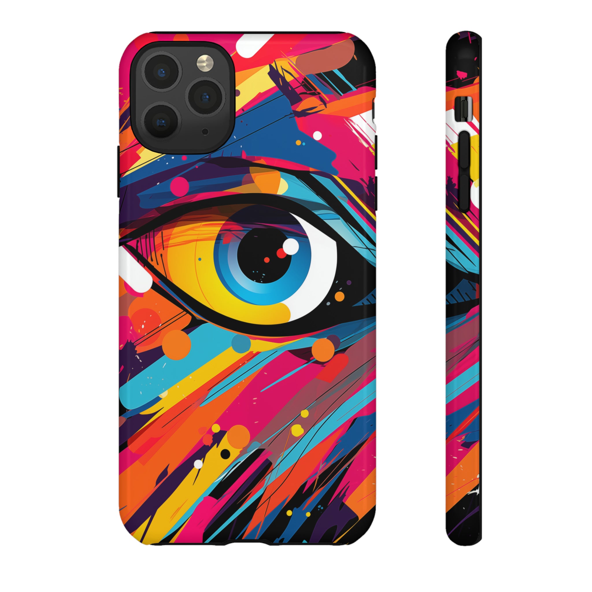 Abstract Eye Phone Case