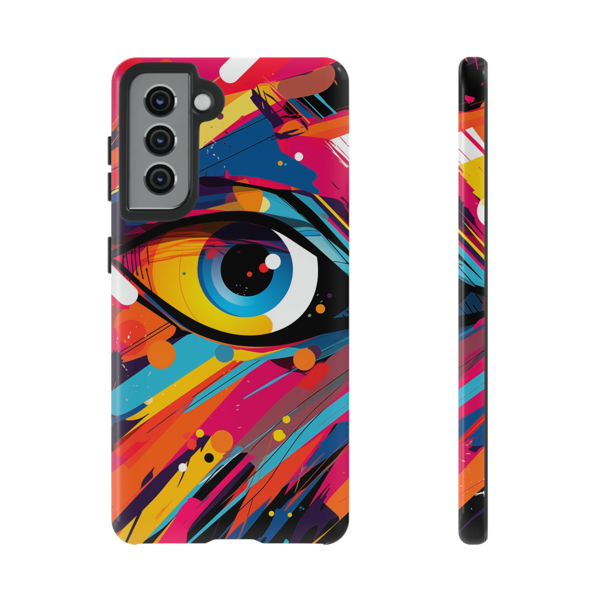 Abstract Eye Phone Case