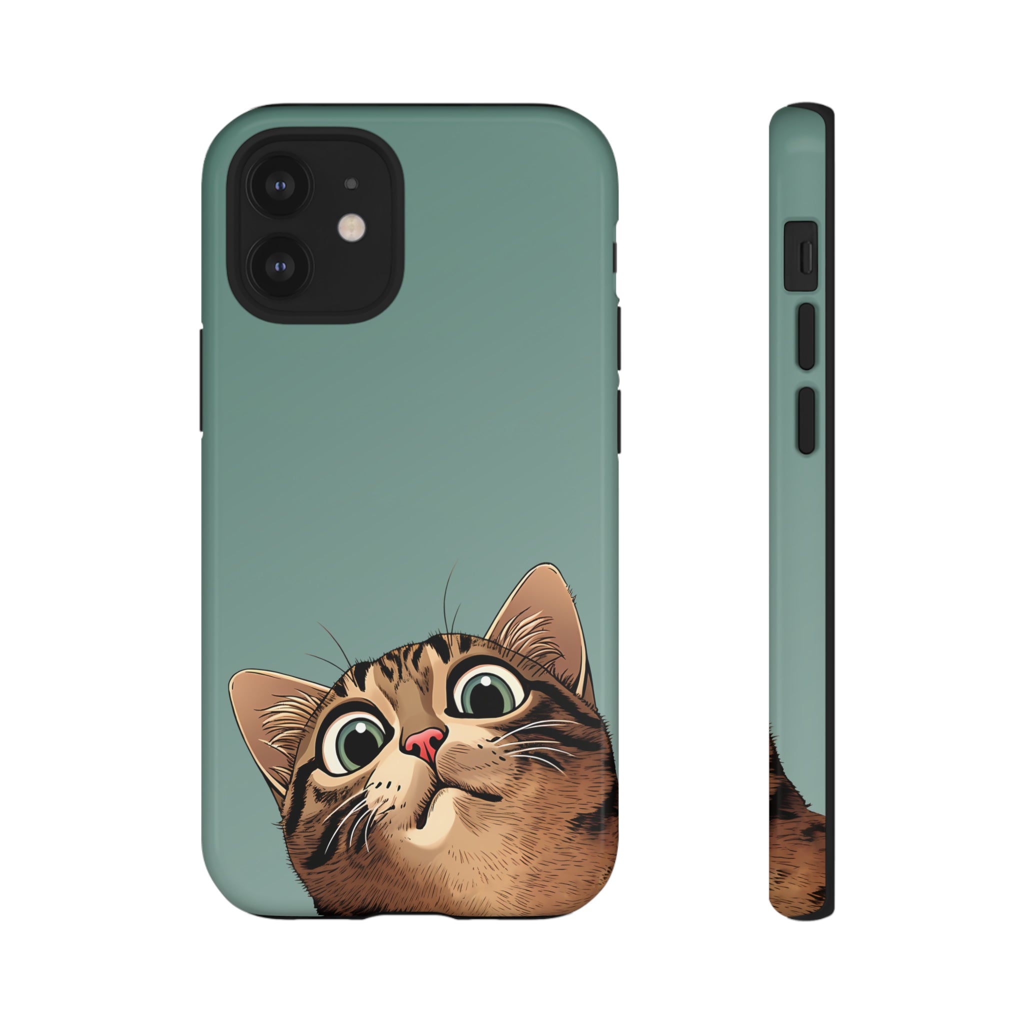 Peeking Cat Phone Case