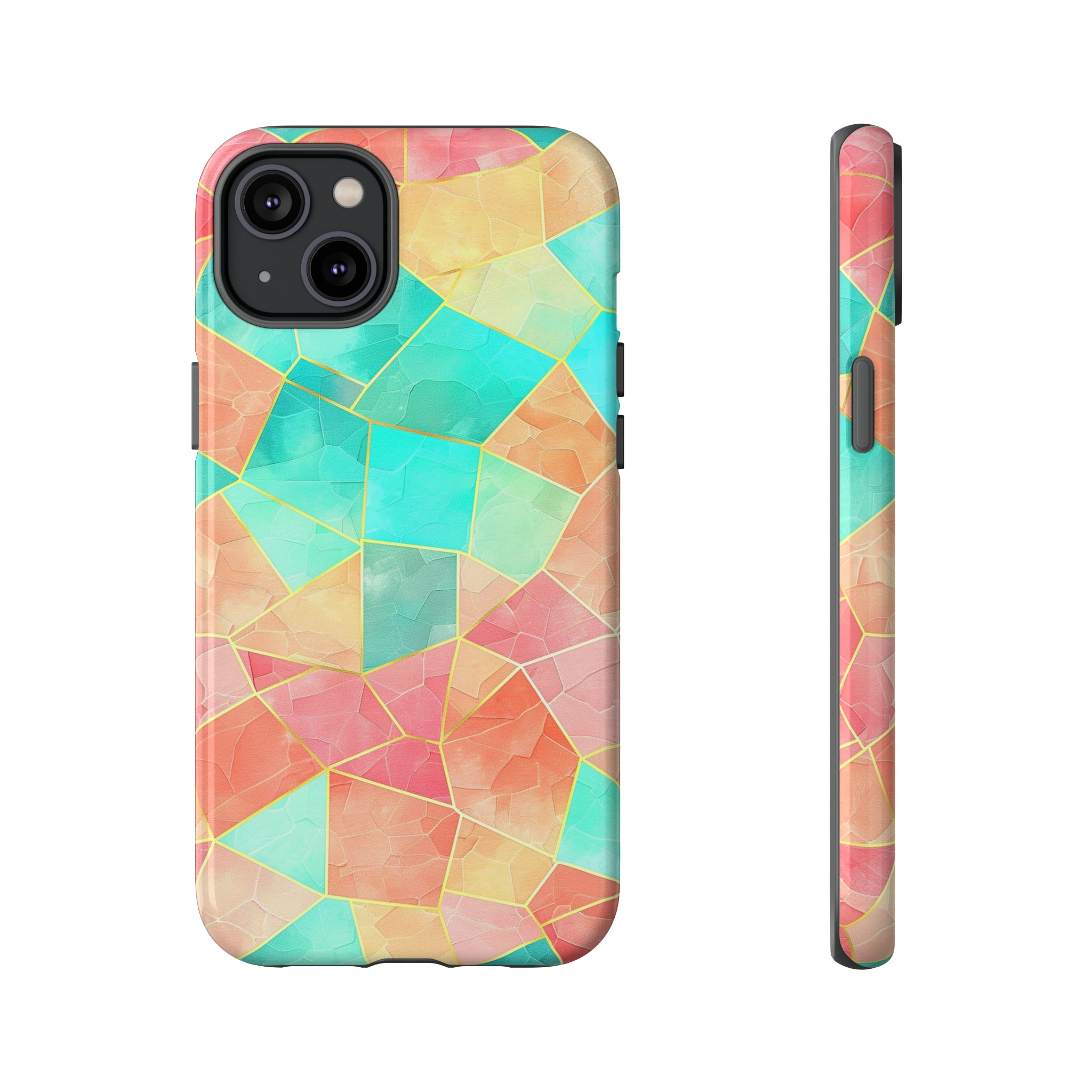 Geometric Pattern Pastel Phone Case