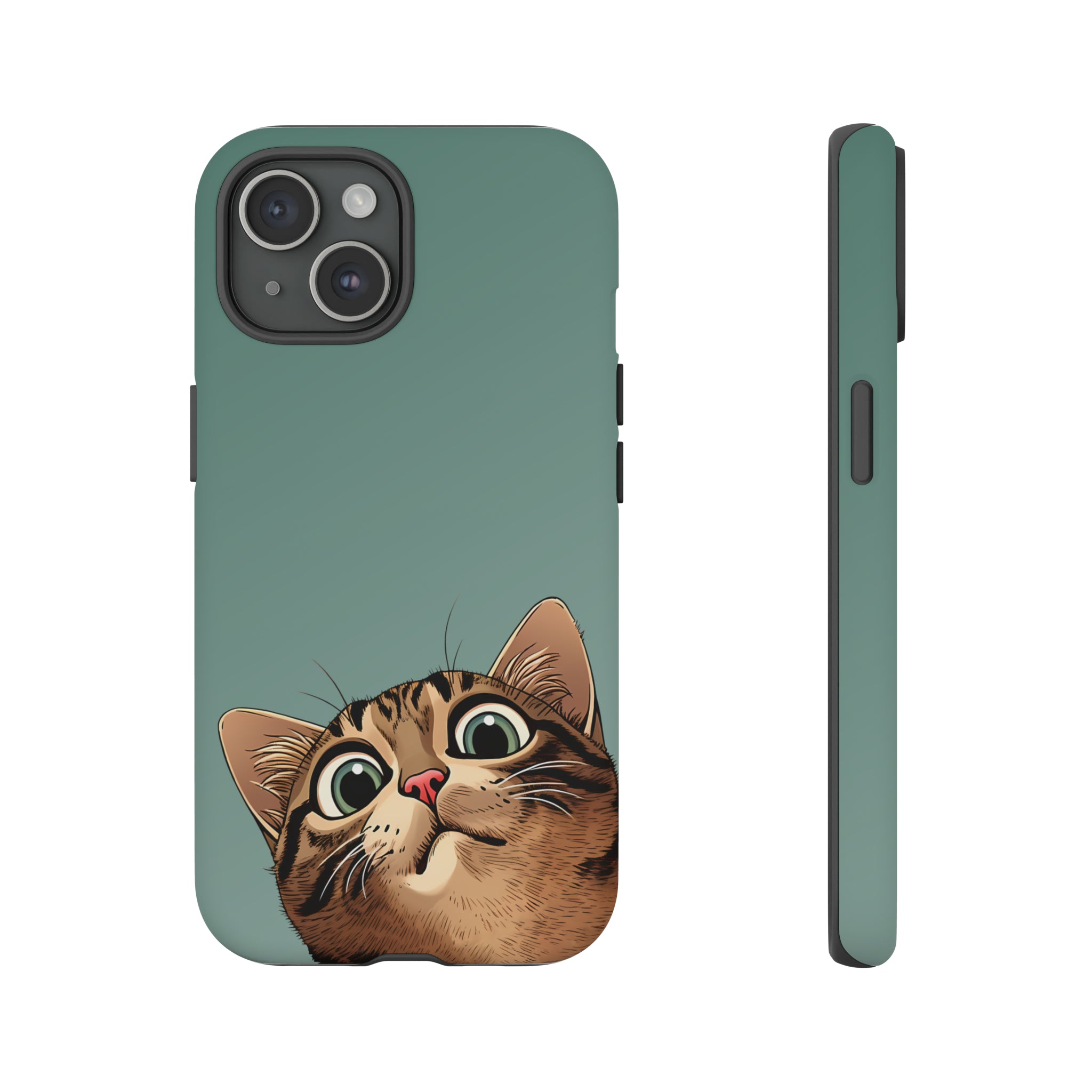 Peeking Cat Phone Case