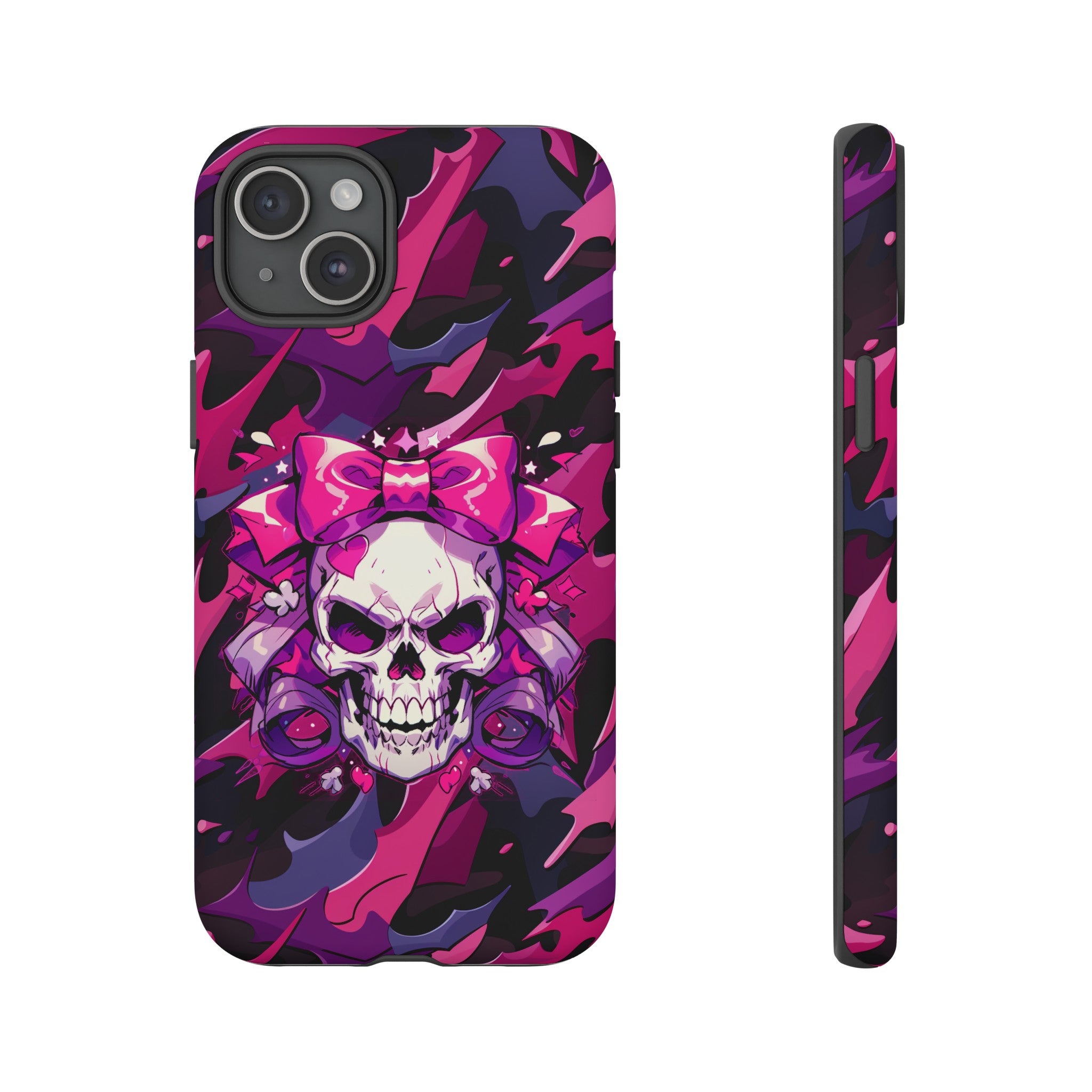 Pink Skull Phone Case