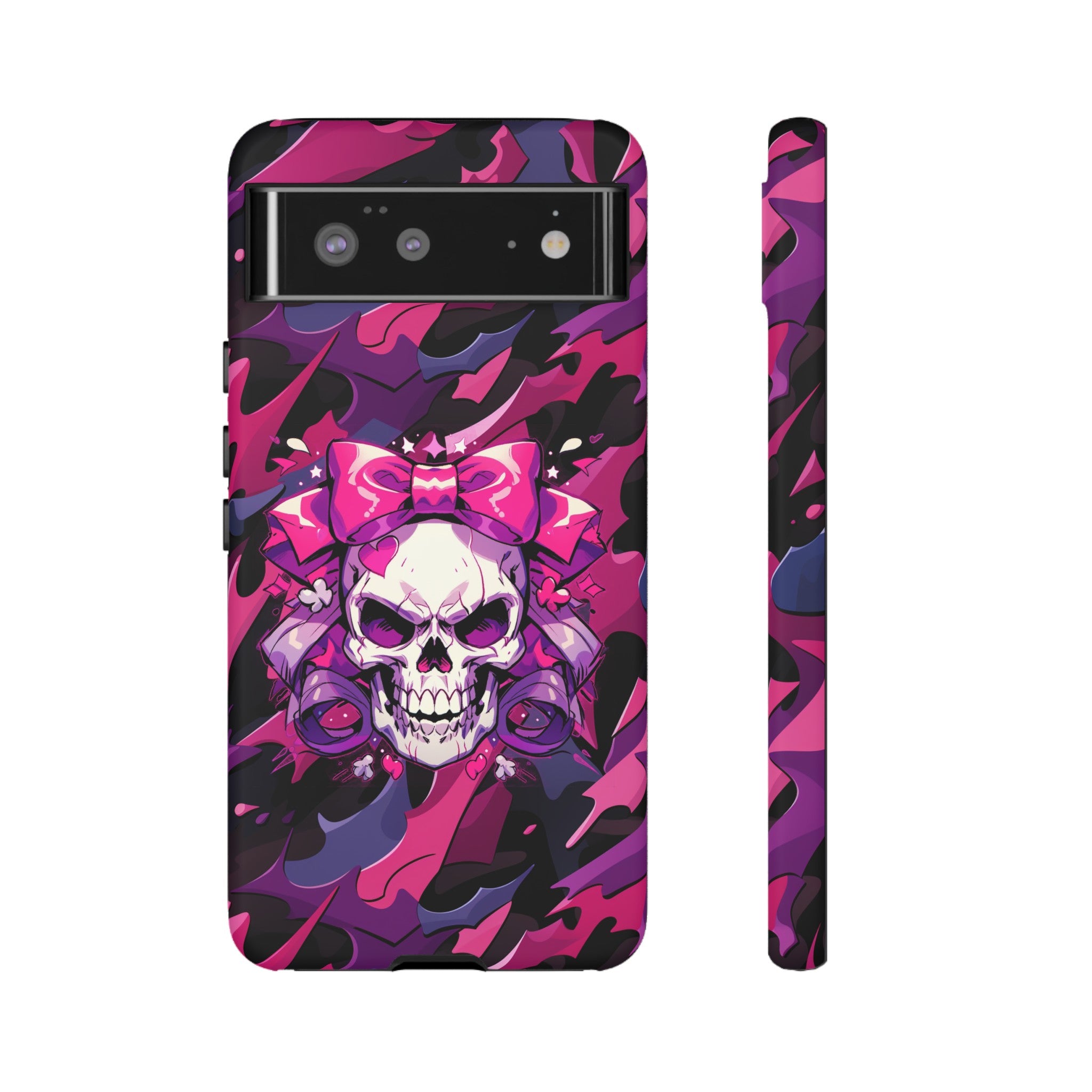 Pink Skull Phone Case