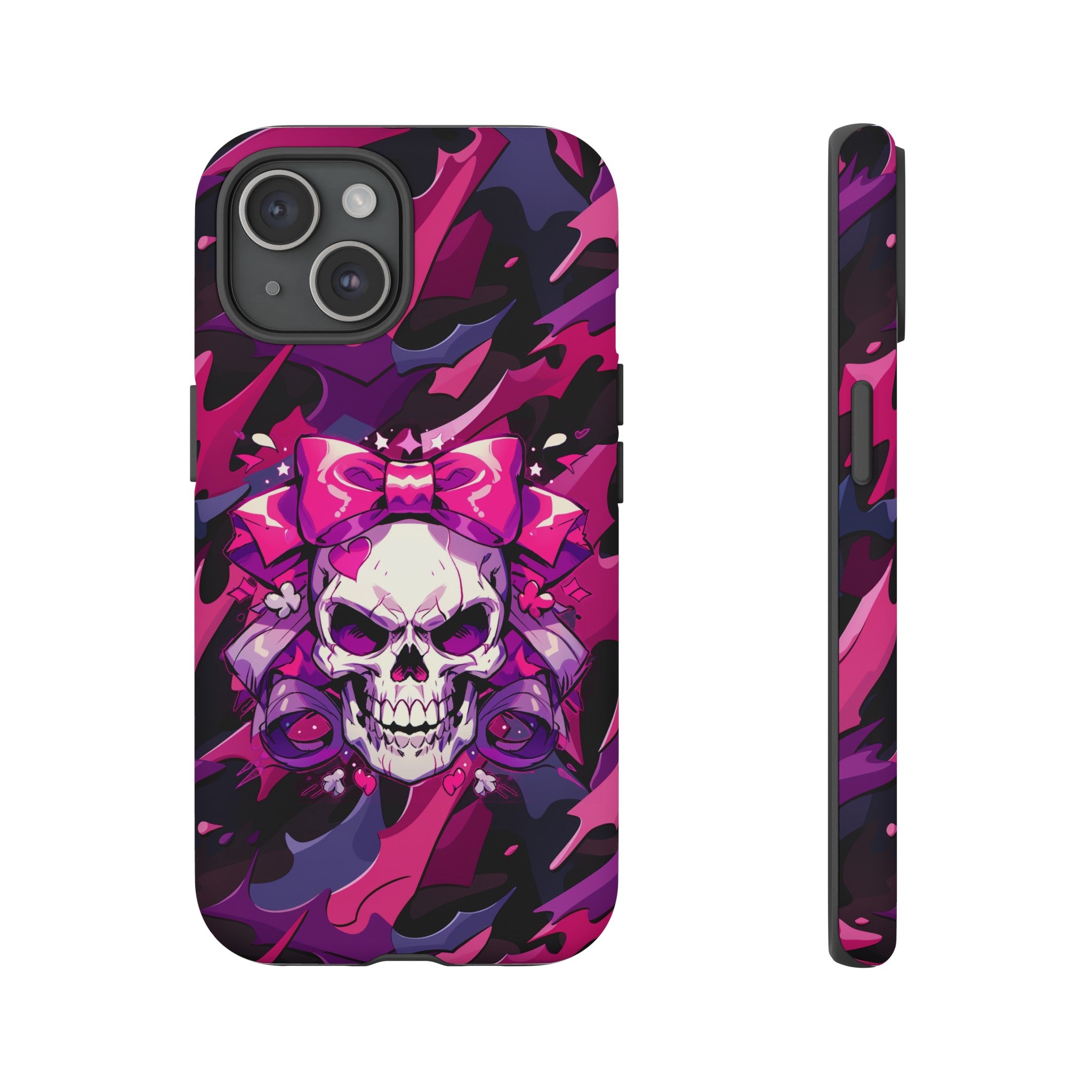 Pink Skull Phone Case