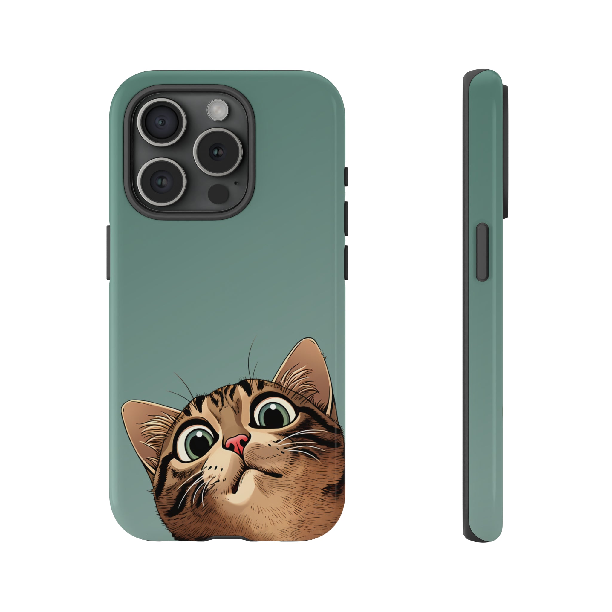 Peeking Cat Phone Case