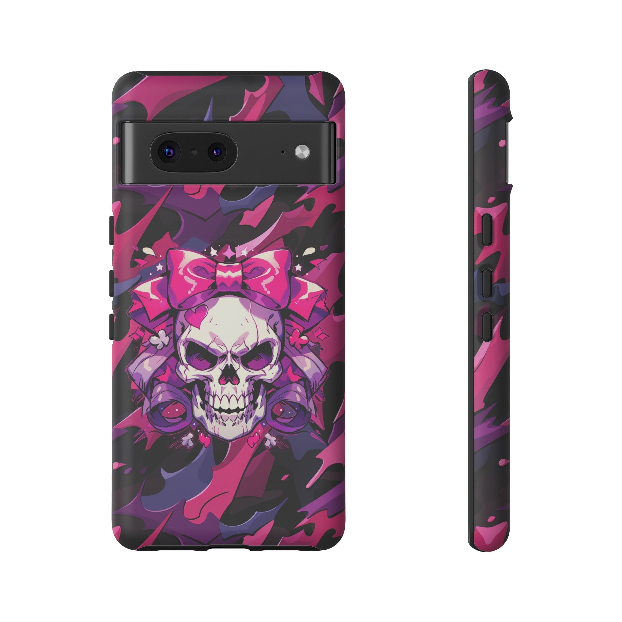 Pink Skull Phone Case