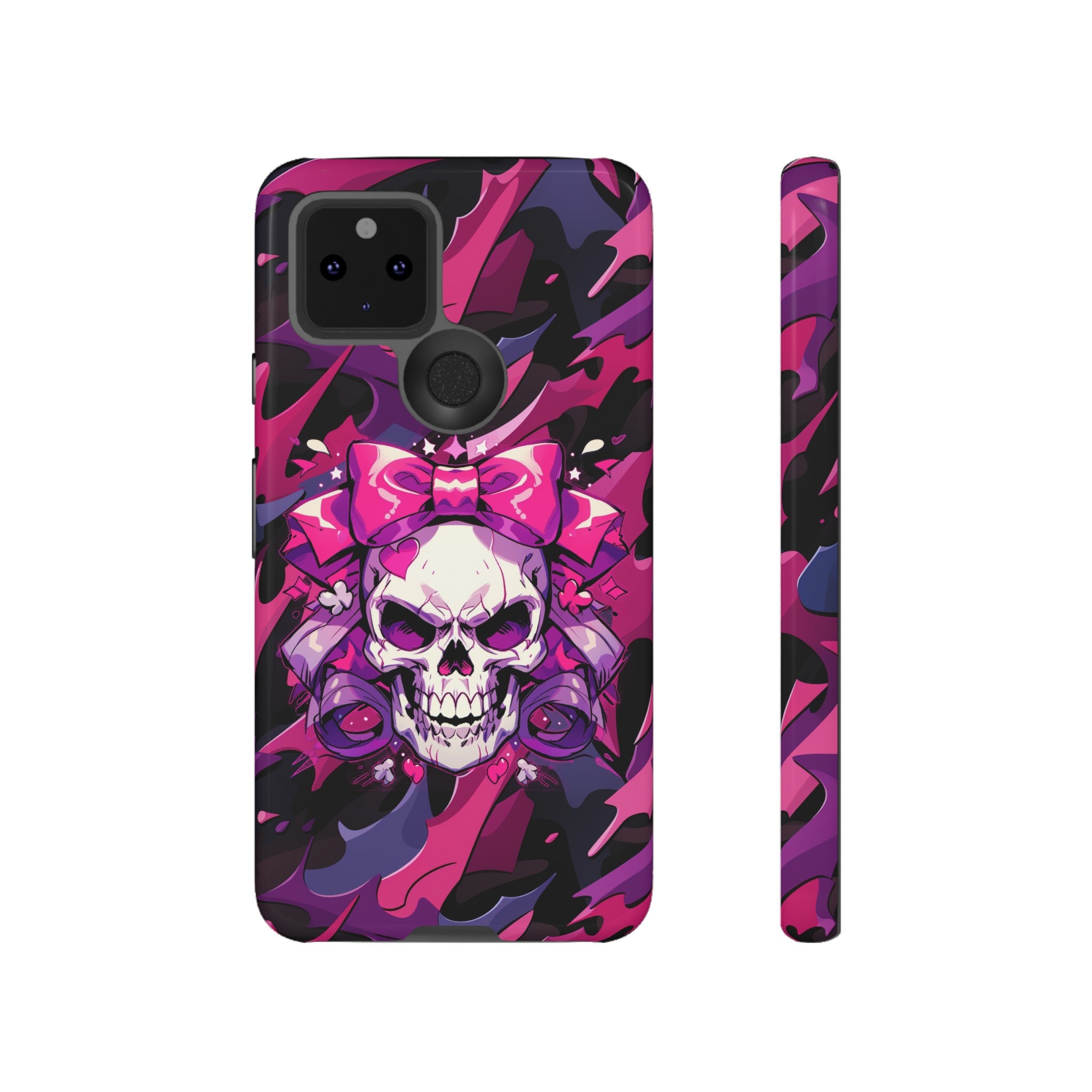 Pink Skull Phone Case