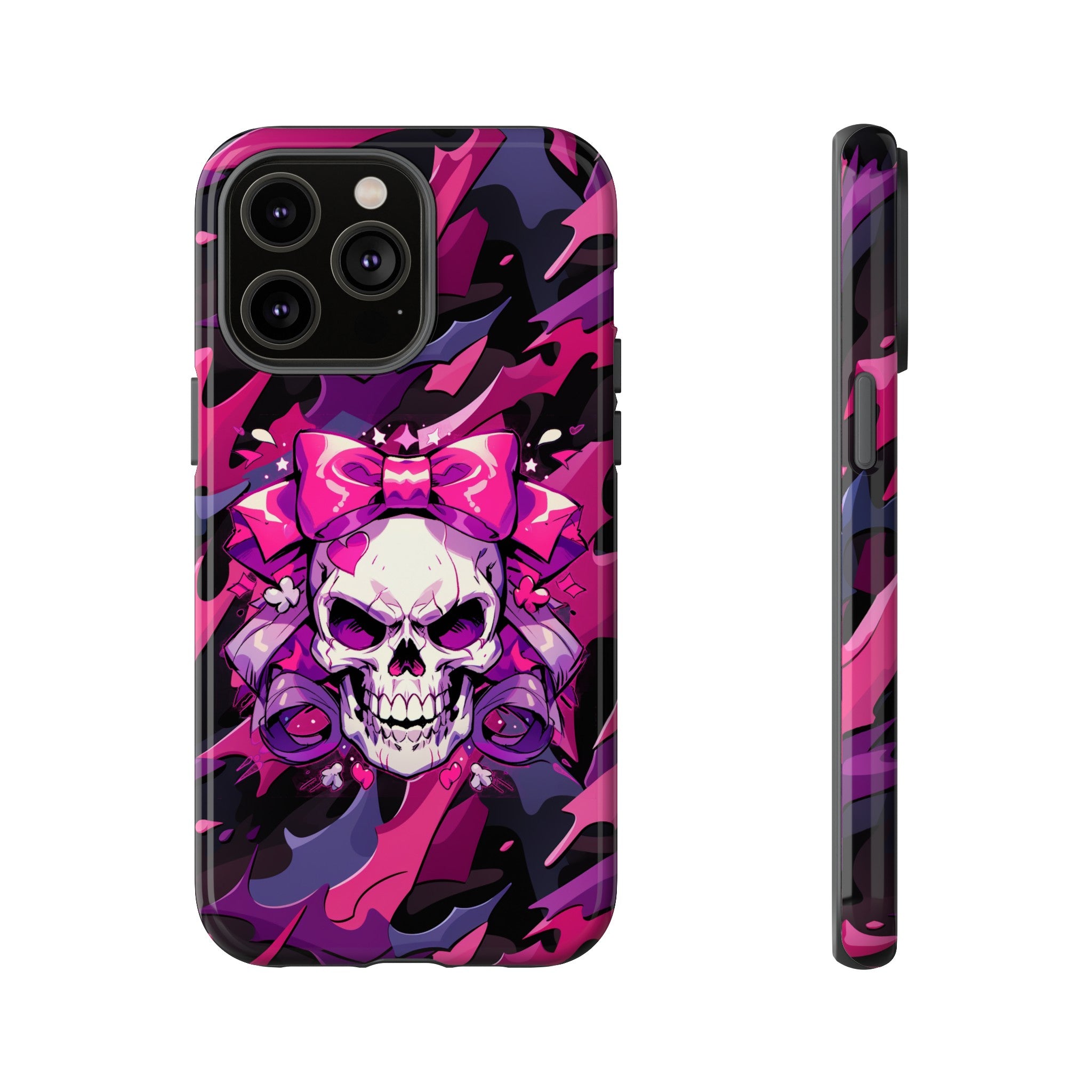 Pink Skull Phone Case