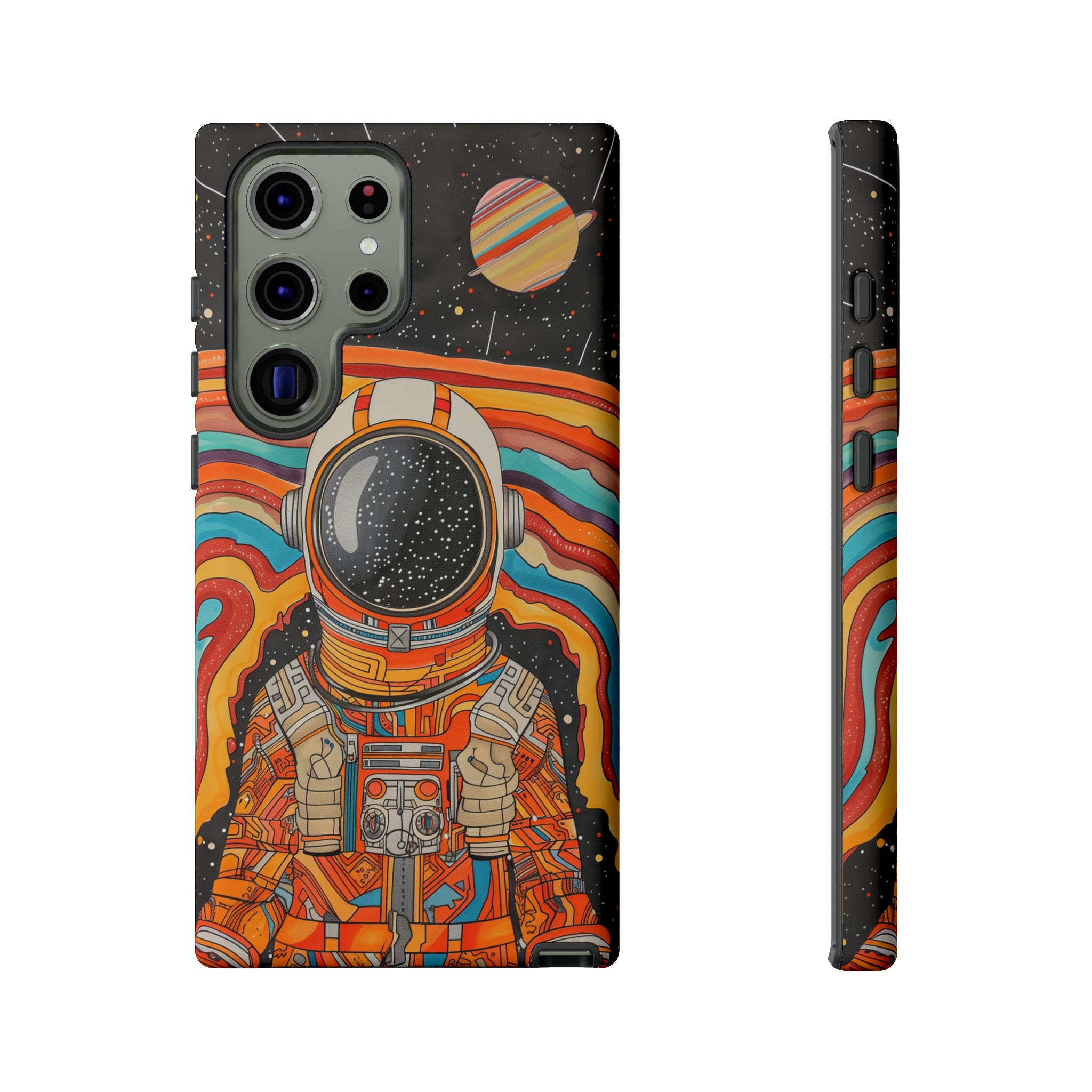 Psychedelic Astronaut Phone Case