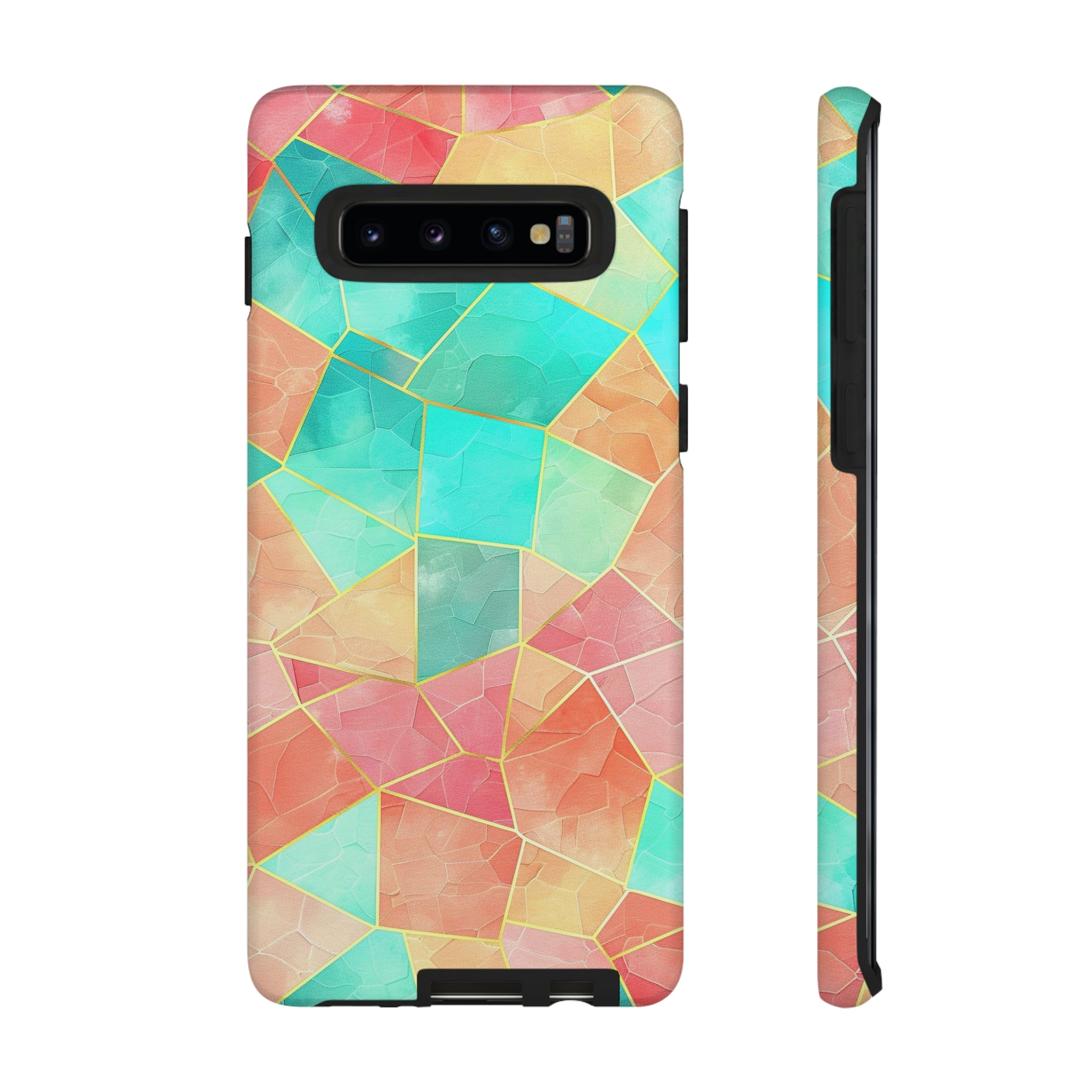 Geometric Pattern Pastel Phone Case