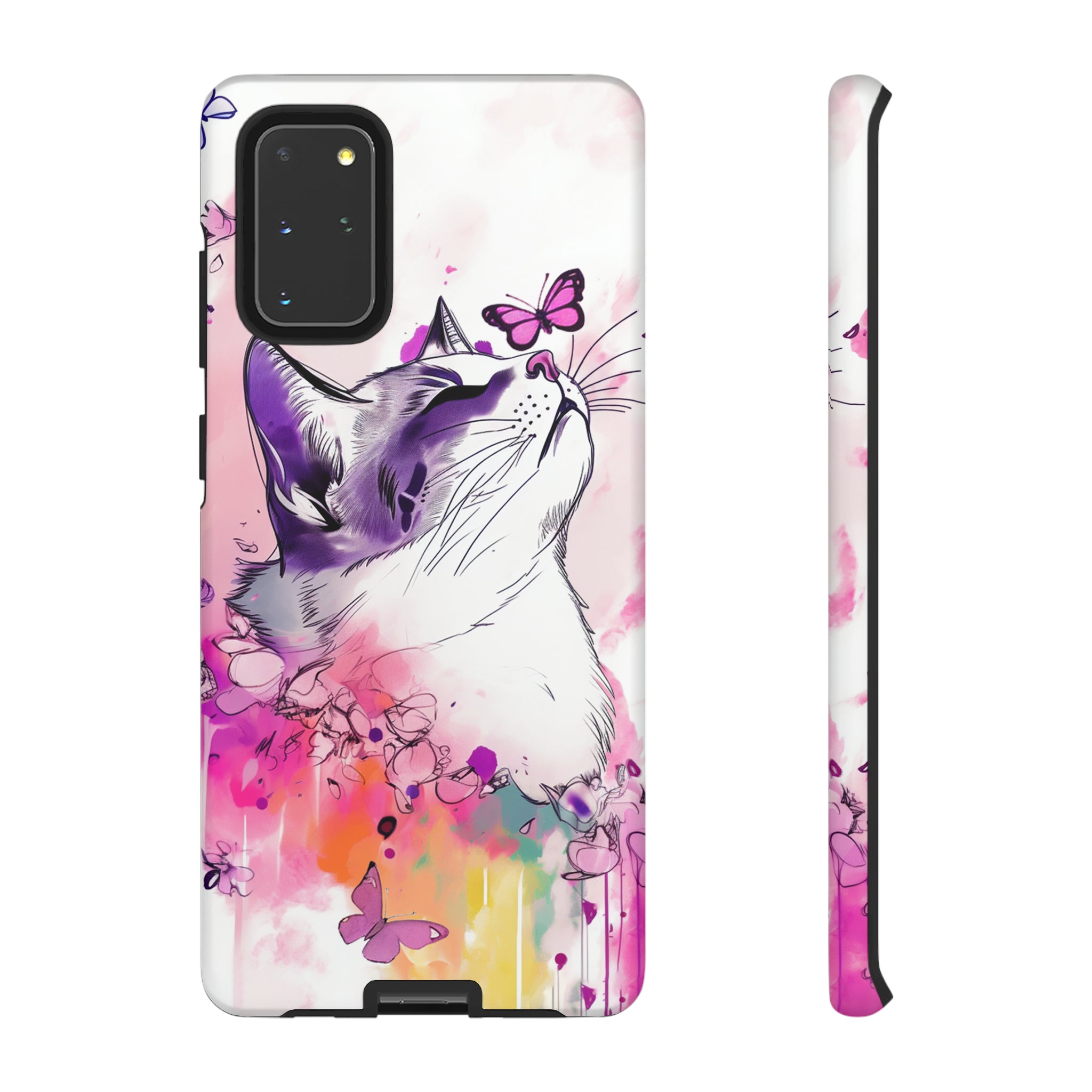 Whimsical Cat Phone Case