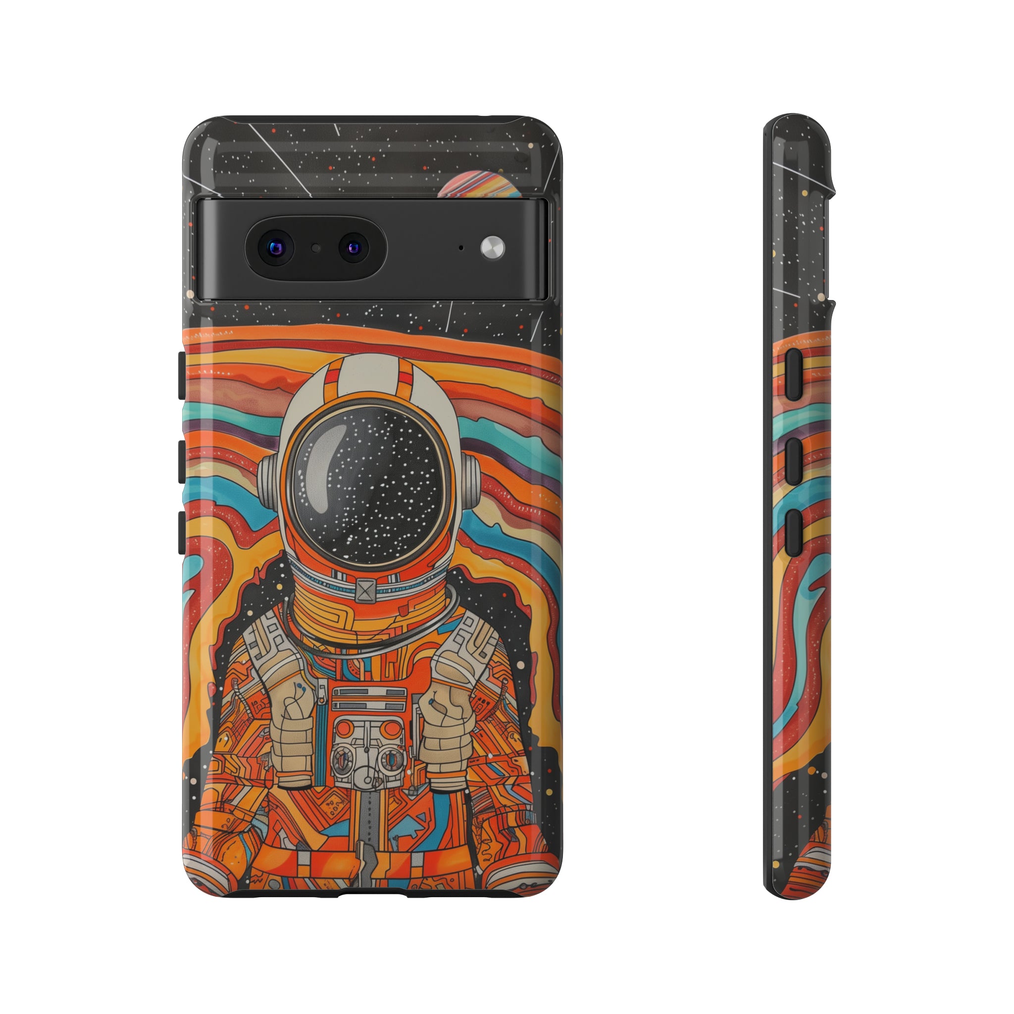 Psychedelic Astronaut Phone Case