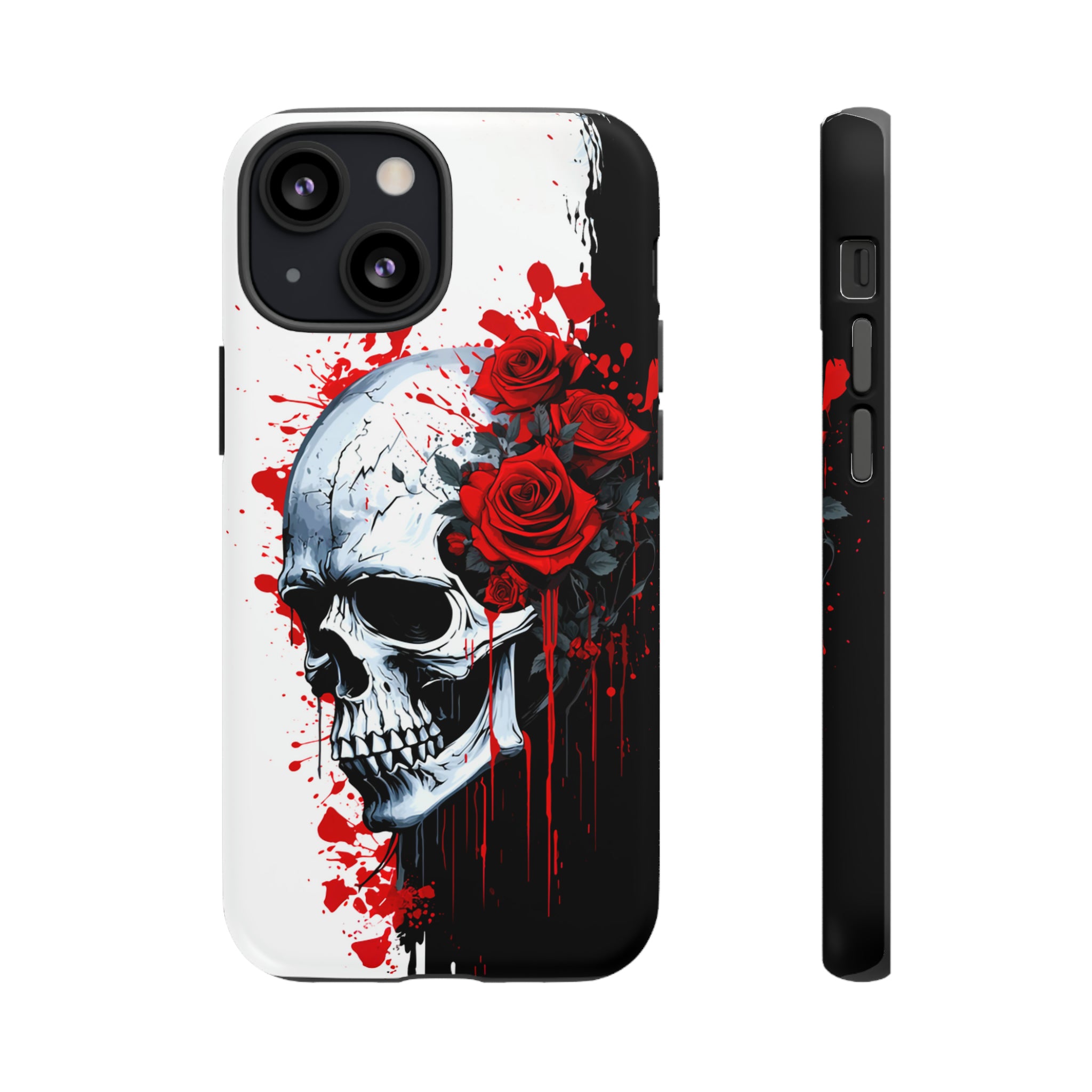 Rose Skull Phone Case