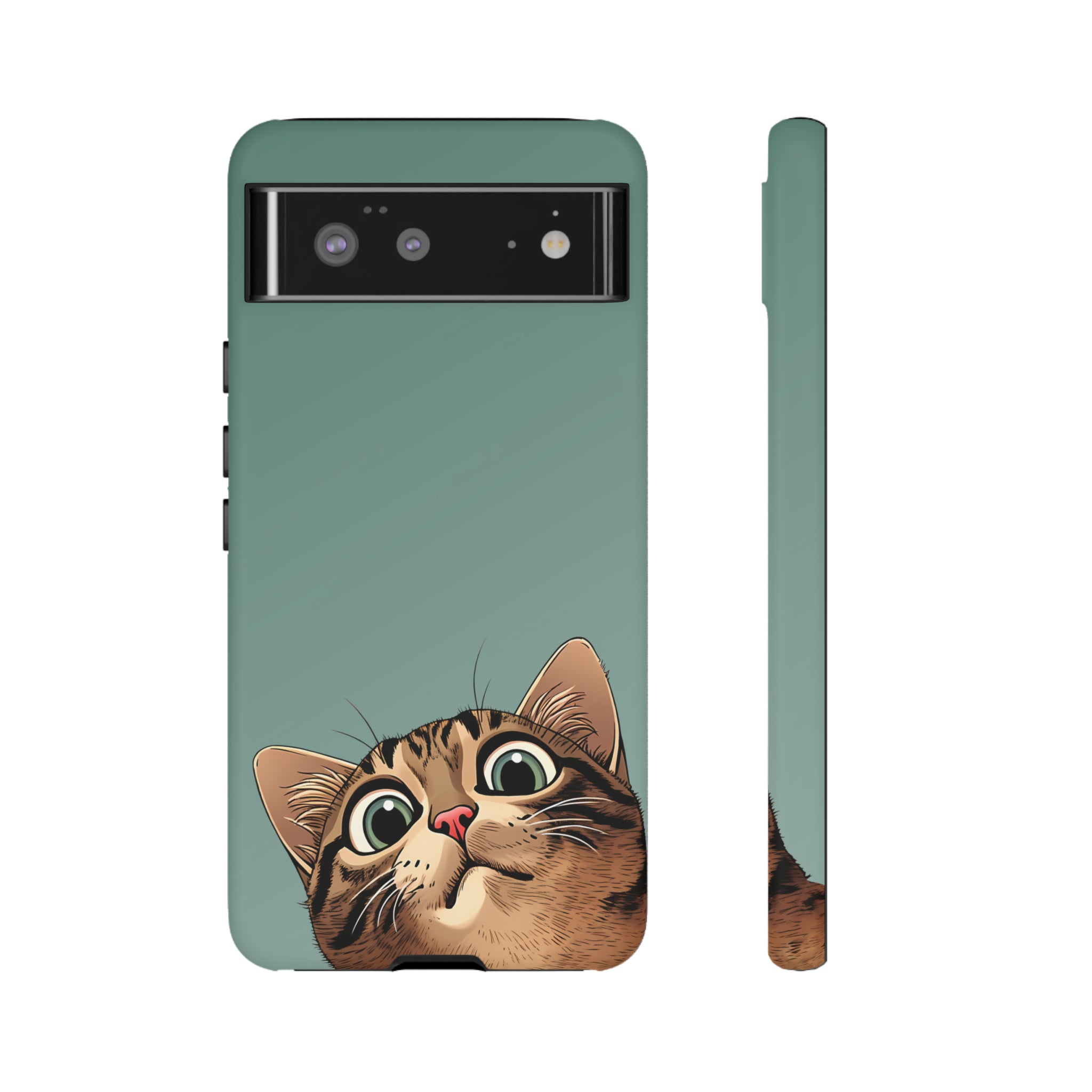 Peeking Cat Phone Case