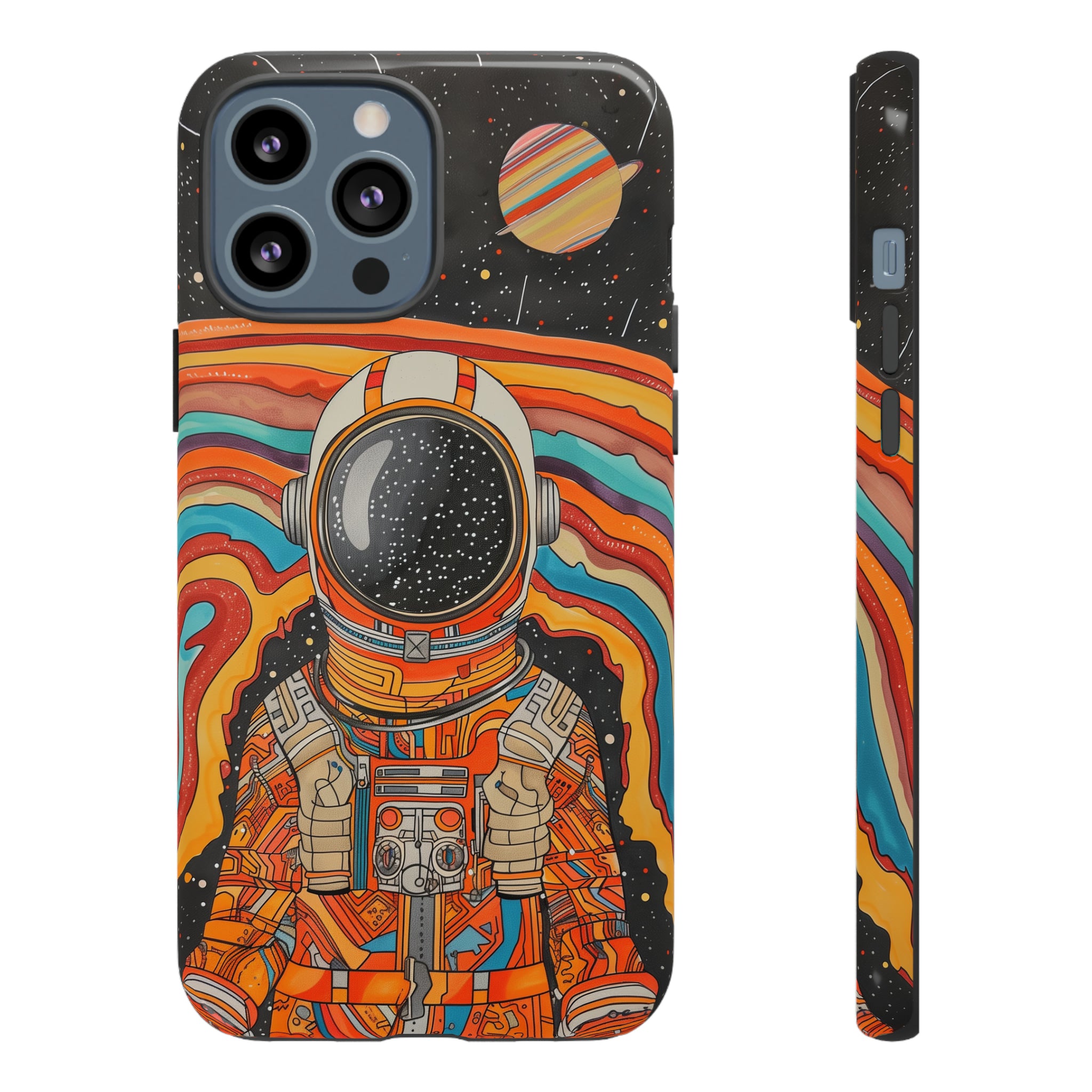 Psychedelic Astronaut Phone Case