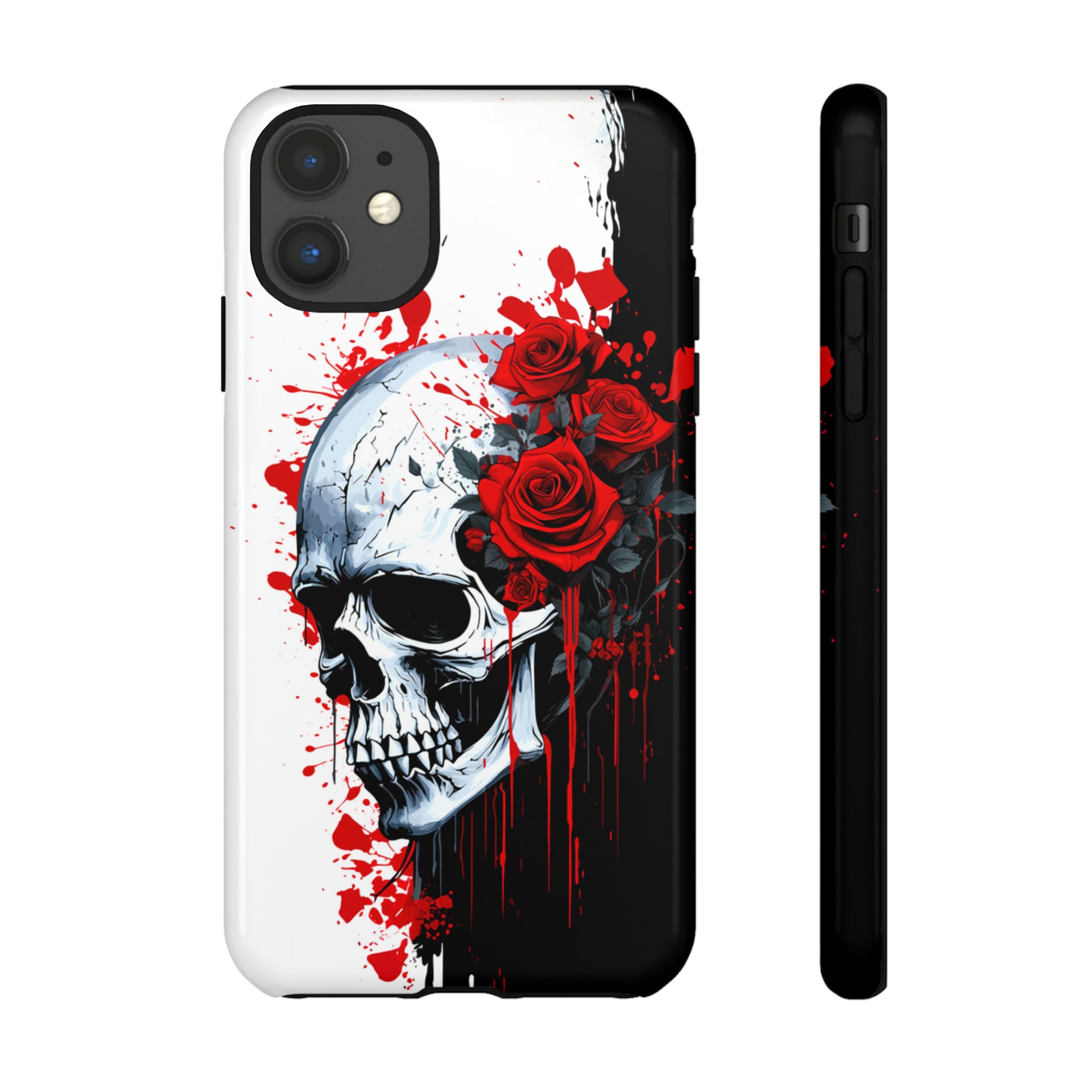 Rose Skull Phone Case