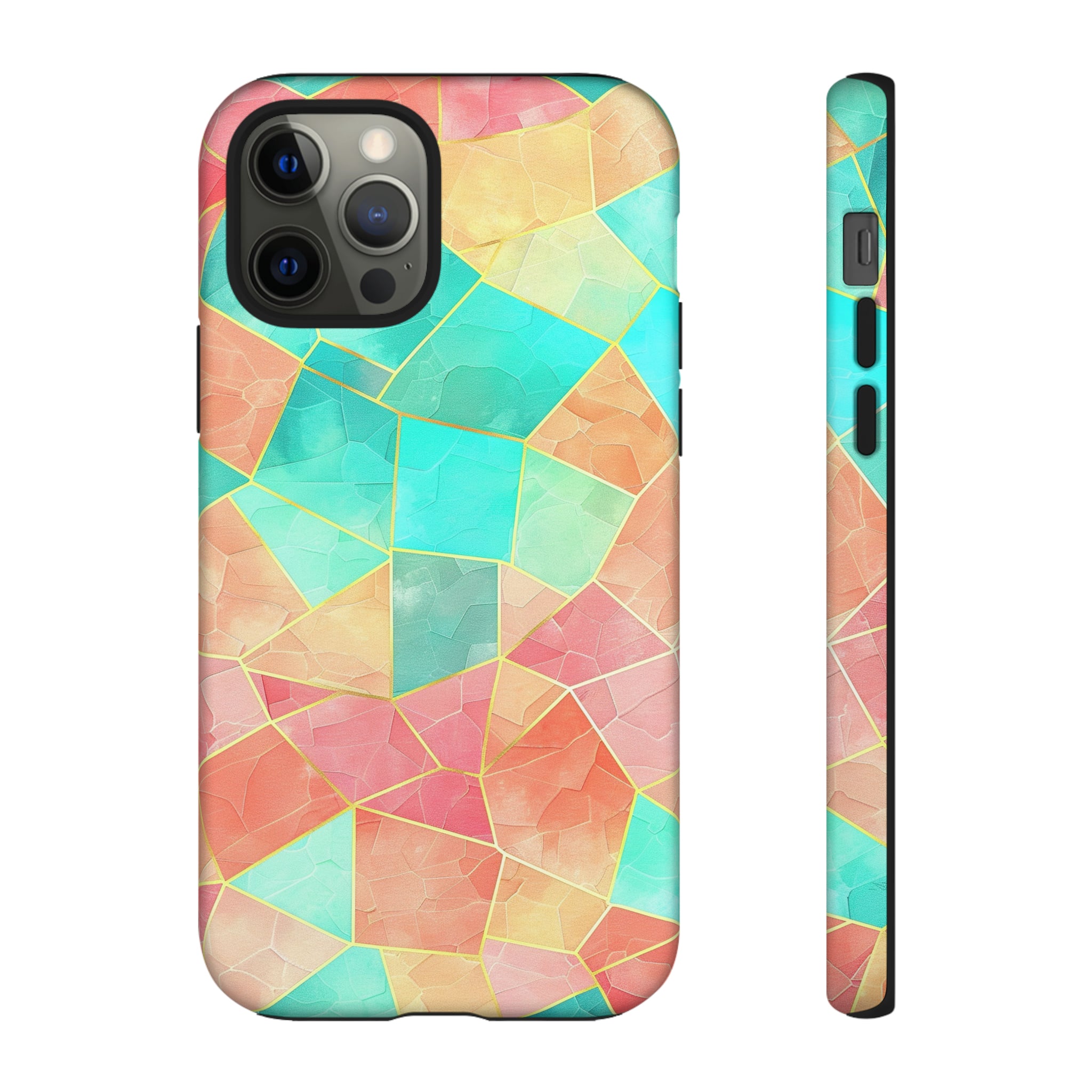 Geometric Pattern Pastel Phone Case