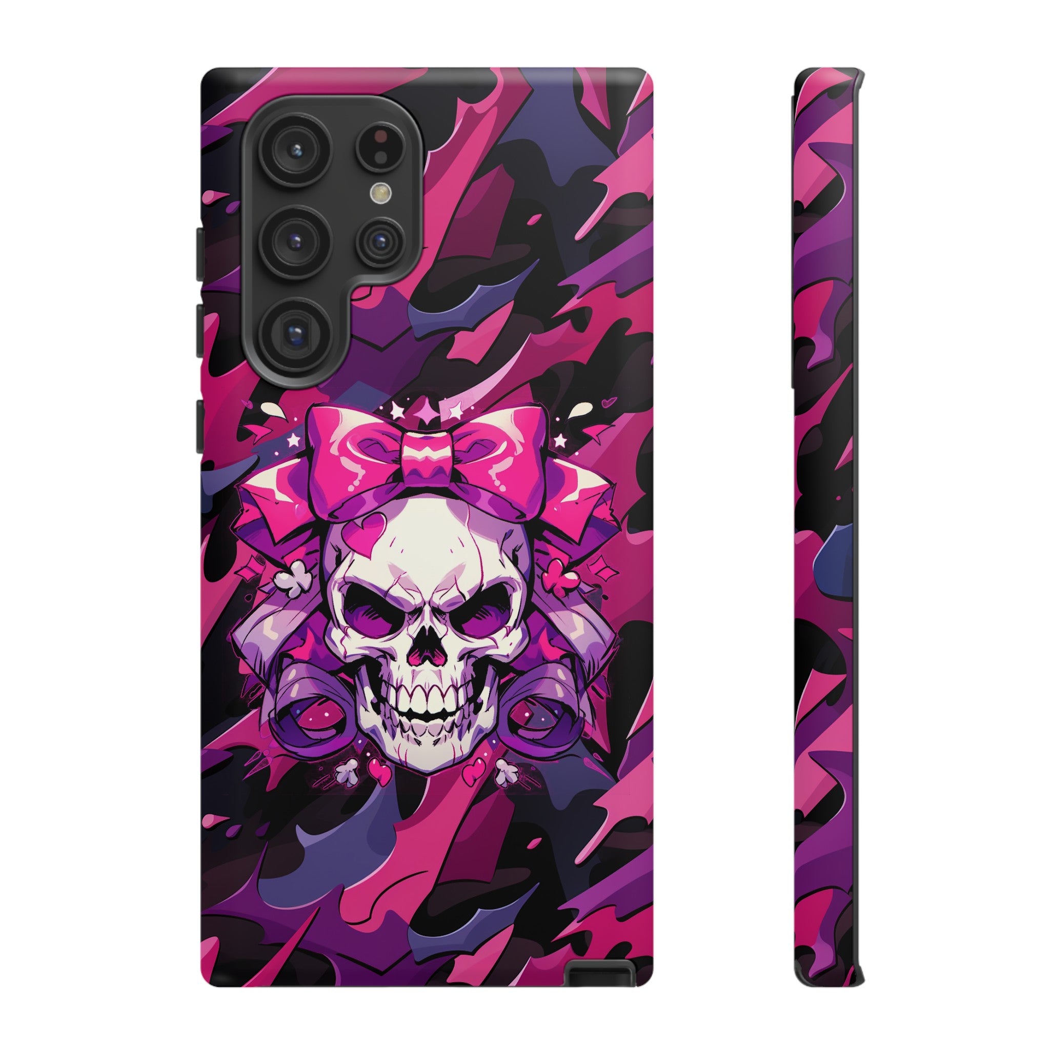 Pink Skull Phone Case