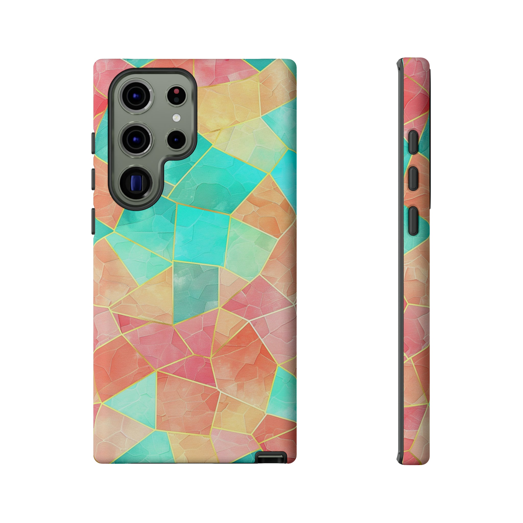 Geometric Pattern Pastel Phone Case