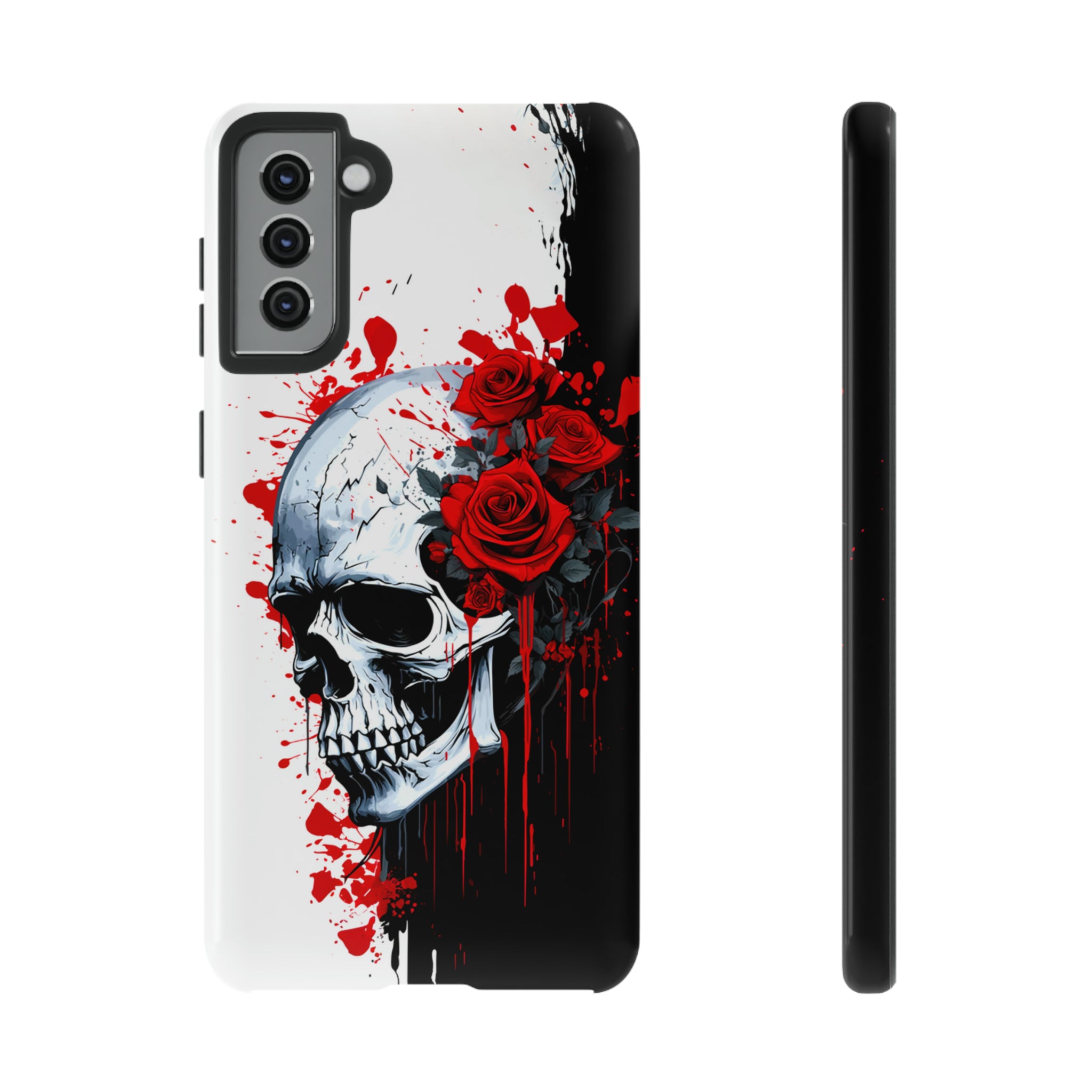 Rose Skull Phone Case