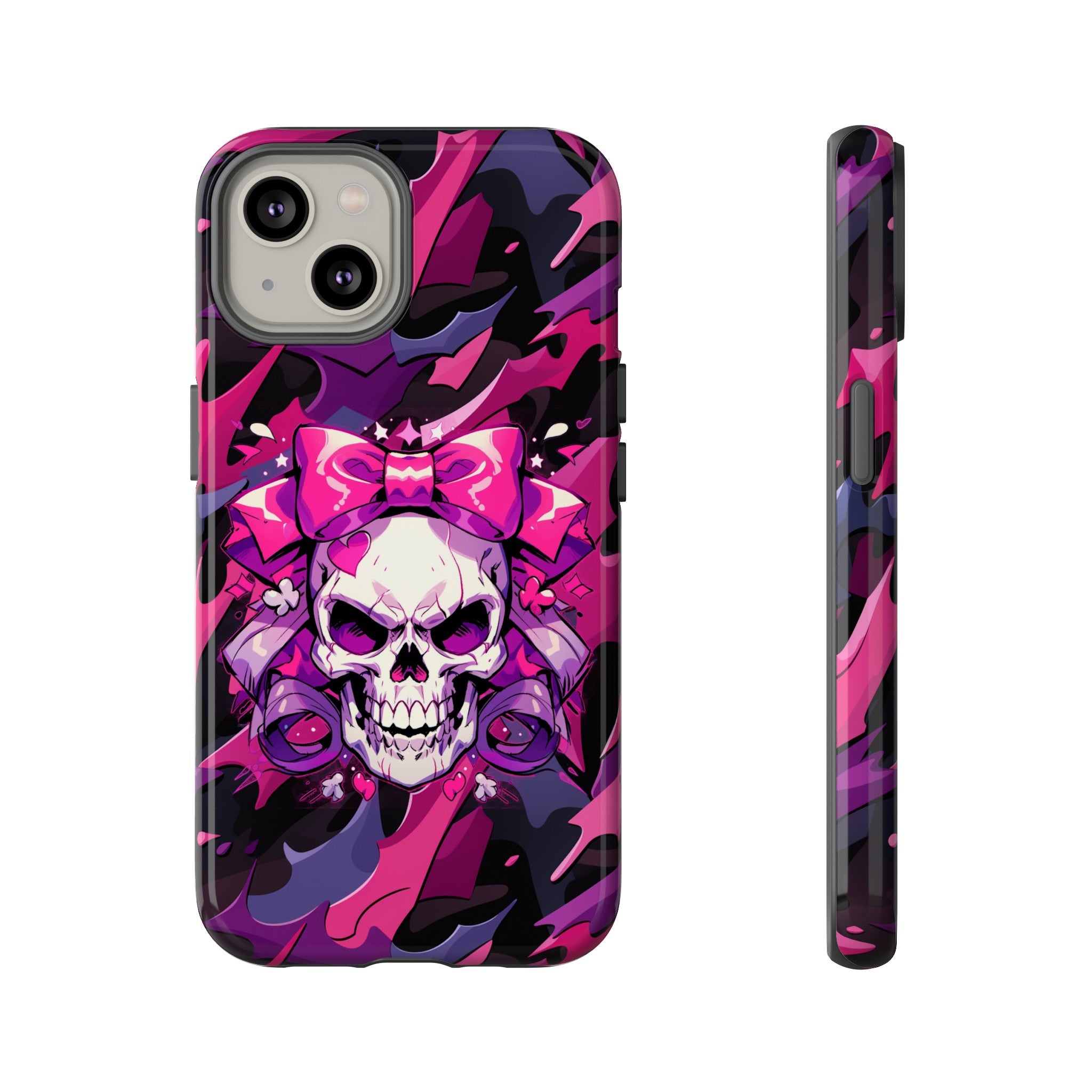 Pink Skull Phone Case