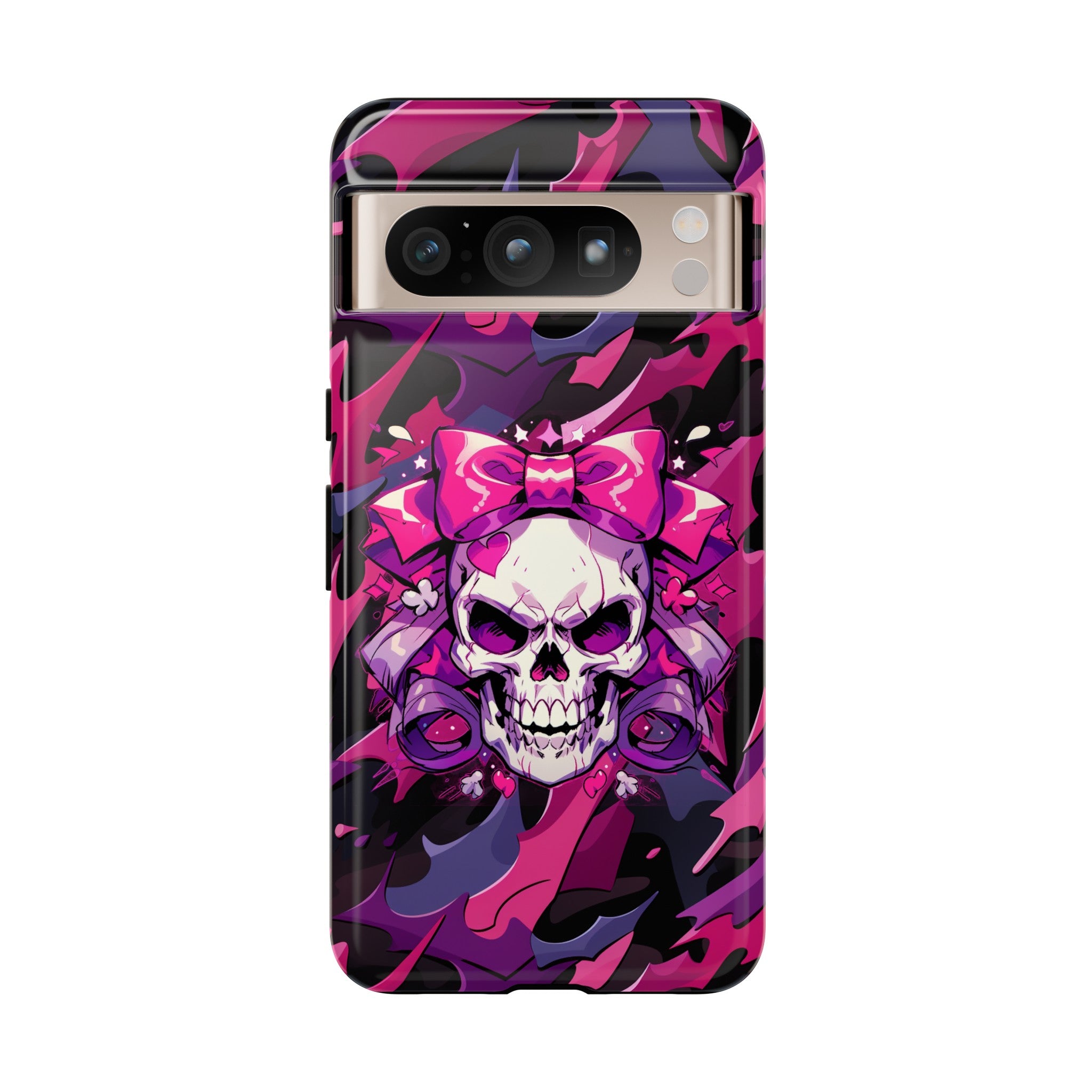 Pink Skull Phone Case