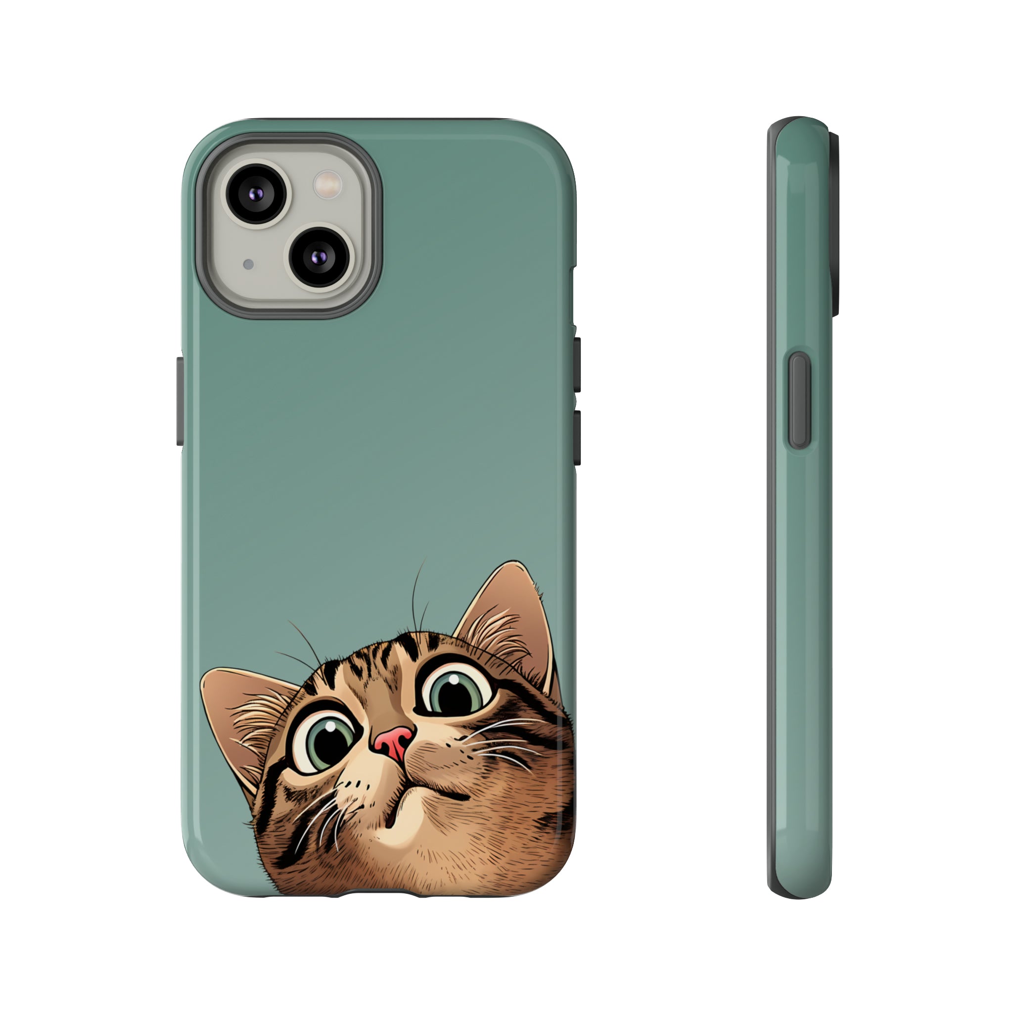 Peeking Cat Phone Case