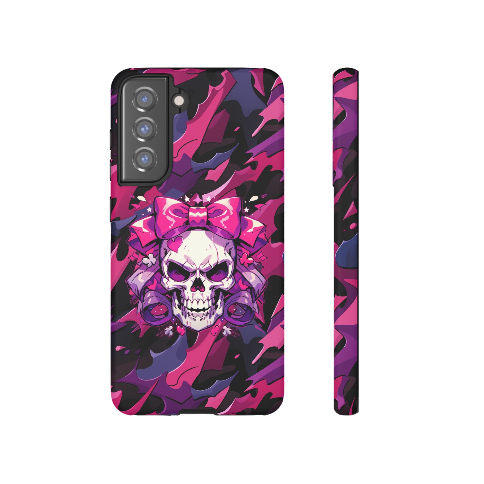 Pink Skull Phone Case