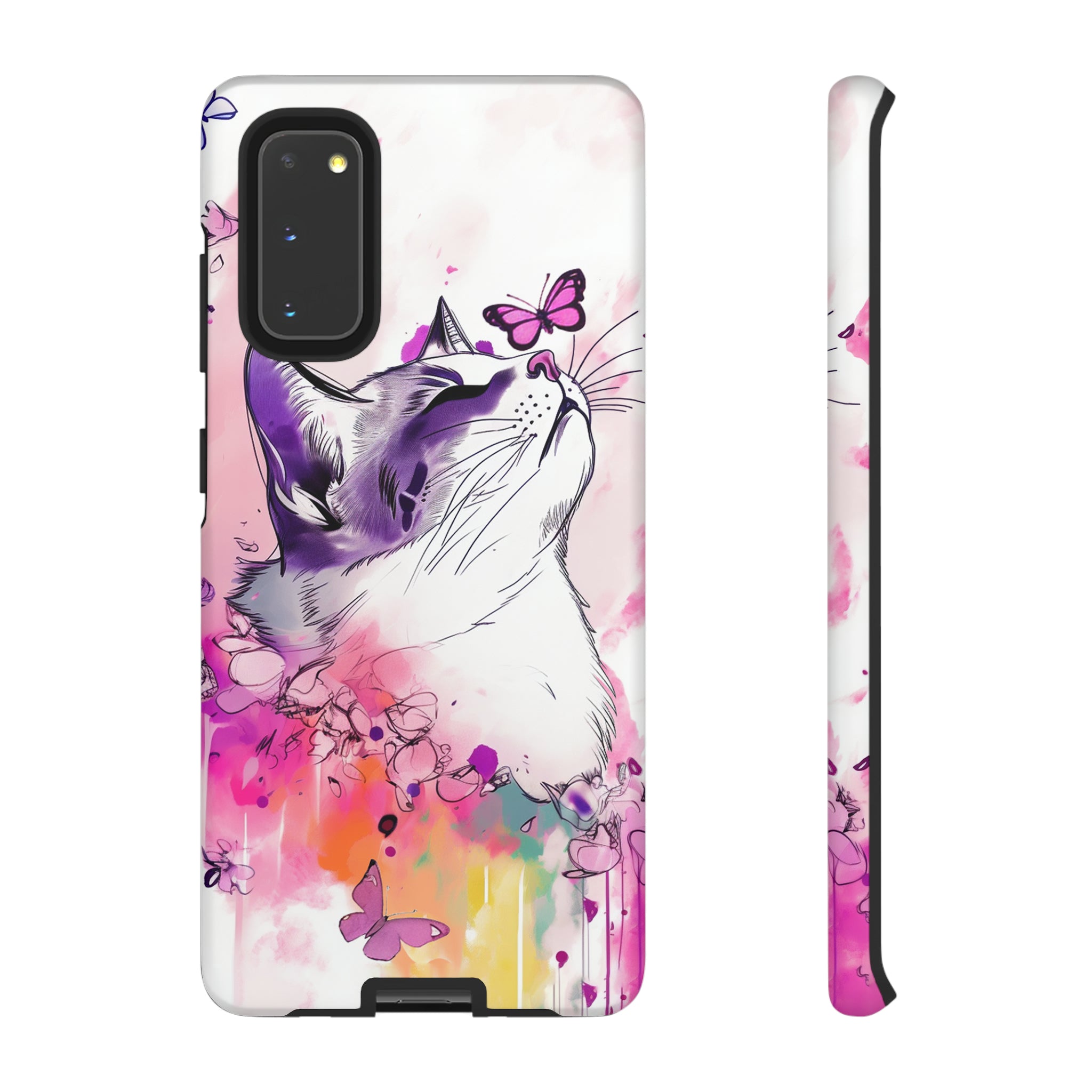 Whimsical Cat Phone Case