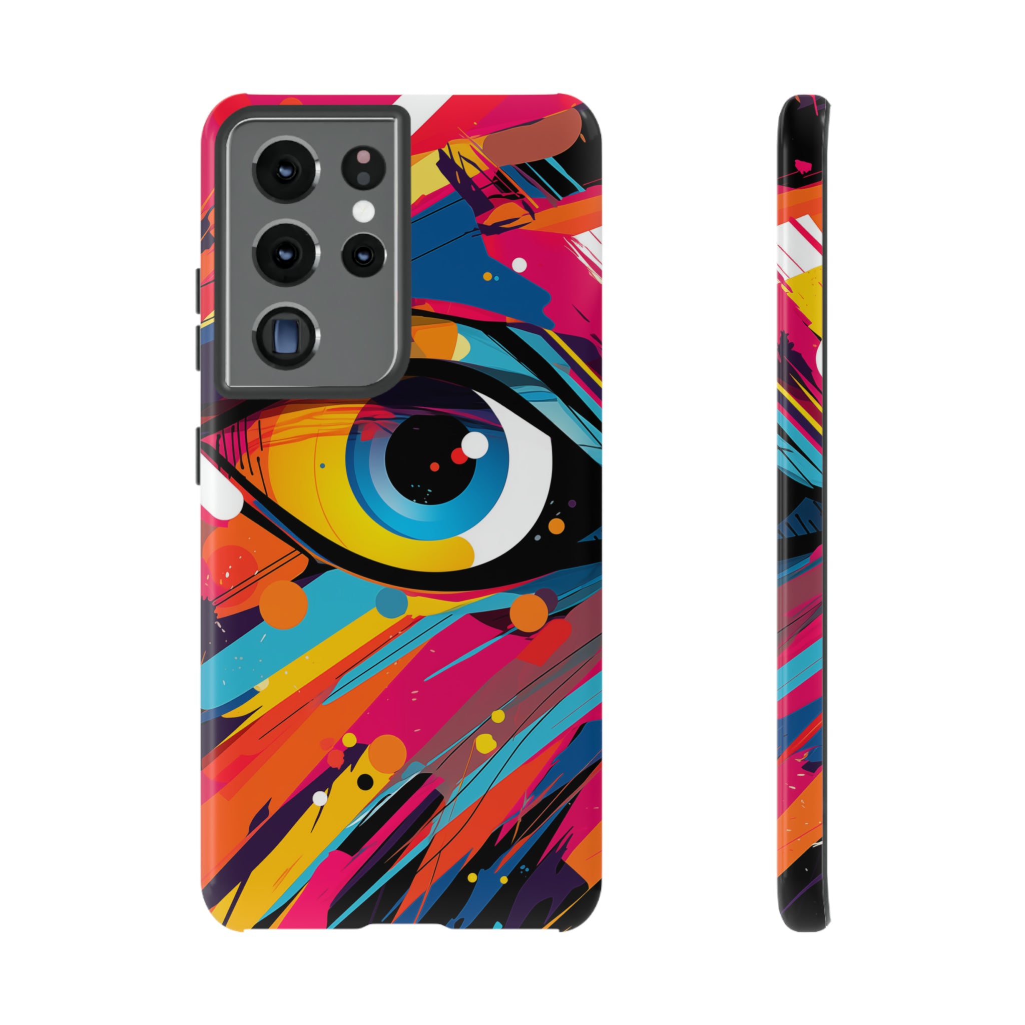 Abstract Eye Phone Case