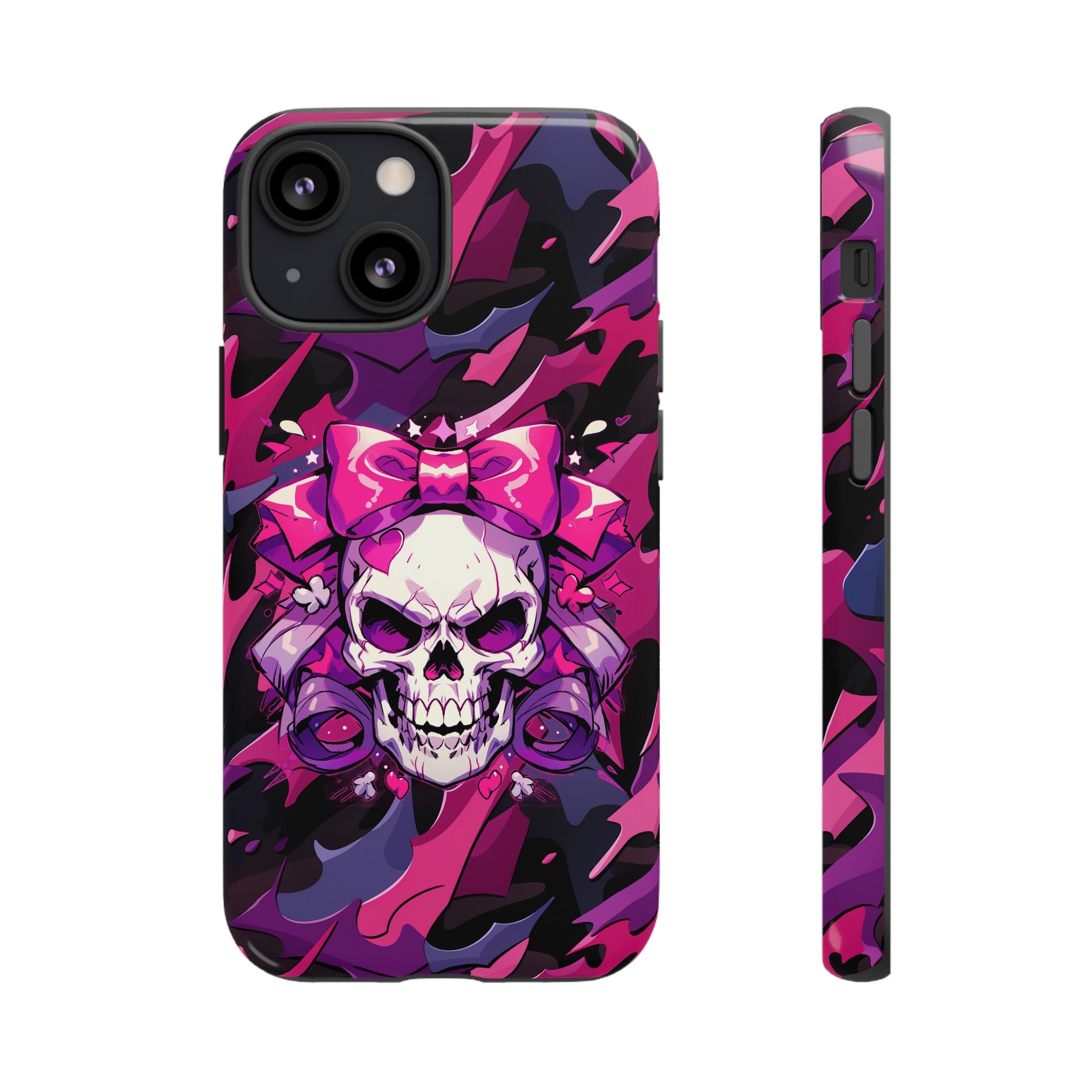 Pink Skull Phone Case