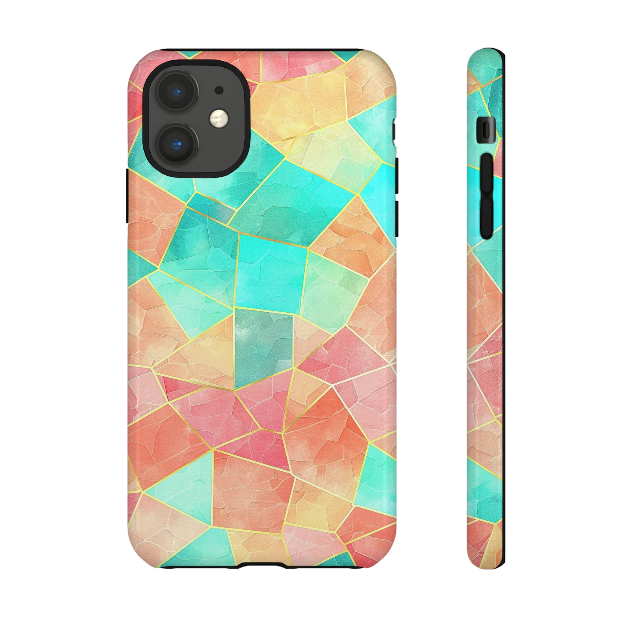 Geometric Pattern Pastel Phone Case