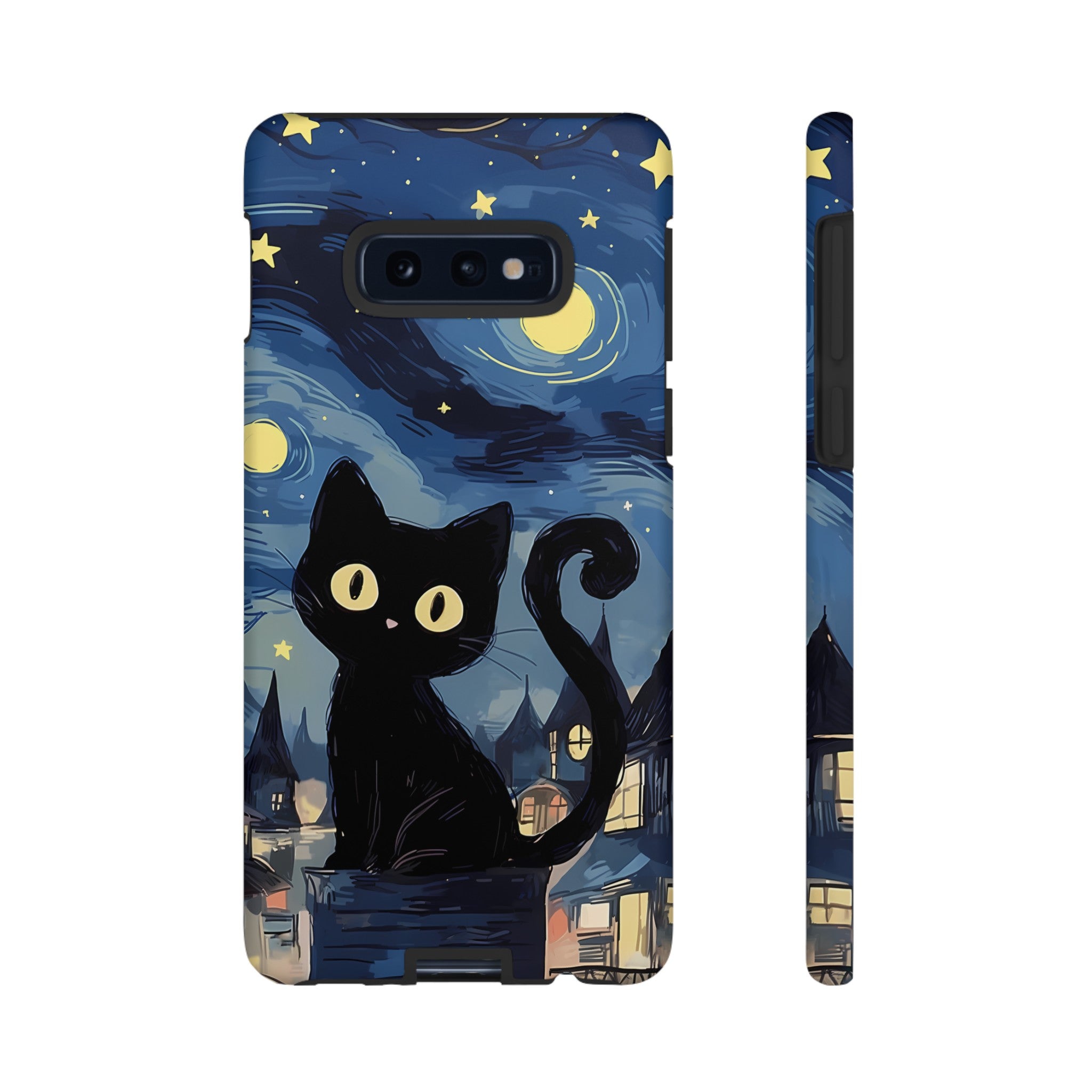 Cat Starry Night