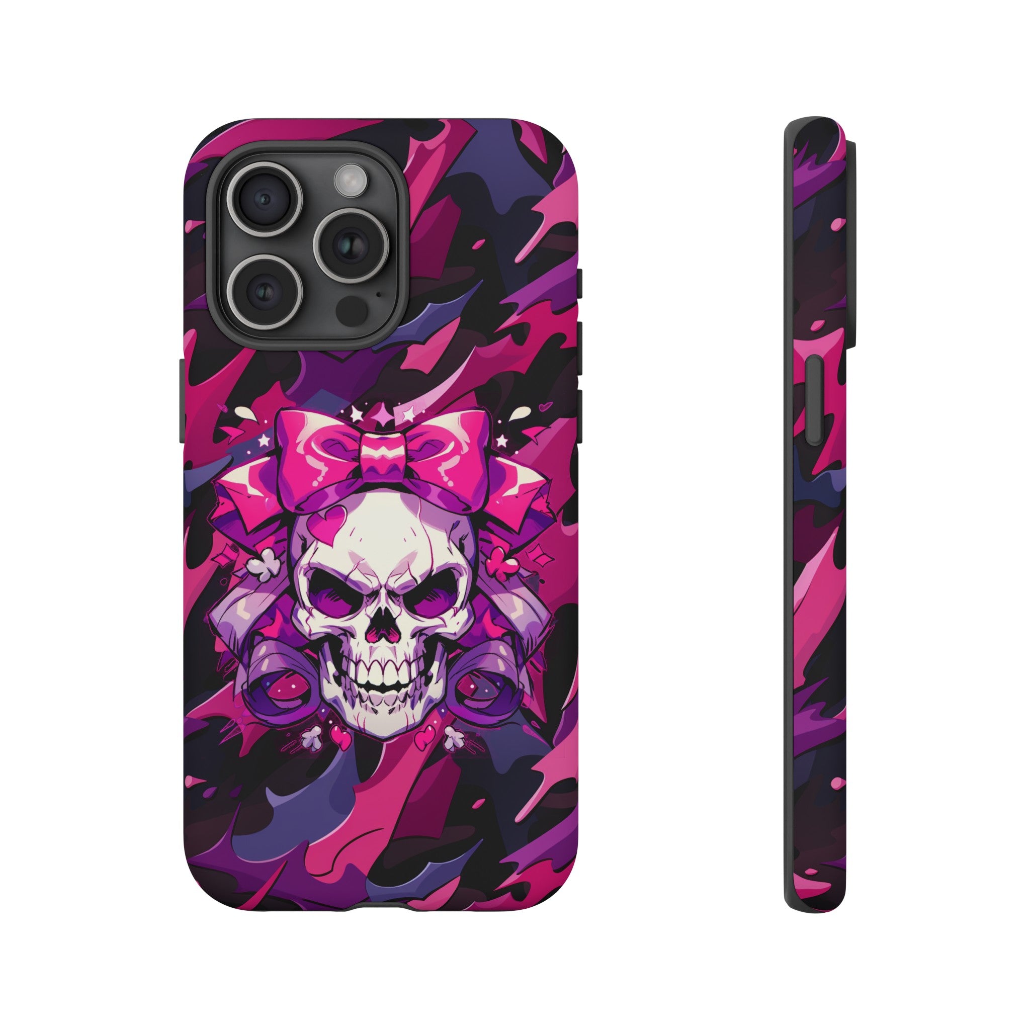 Pink Skull Phone Case