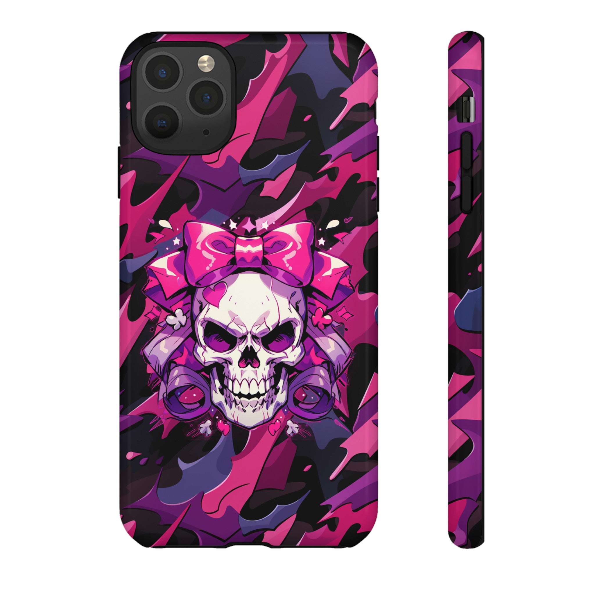 Pink Skull Phone Case