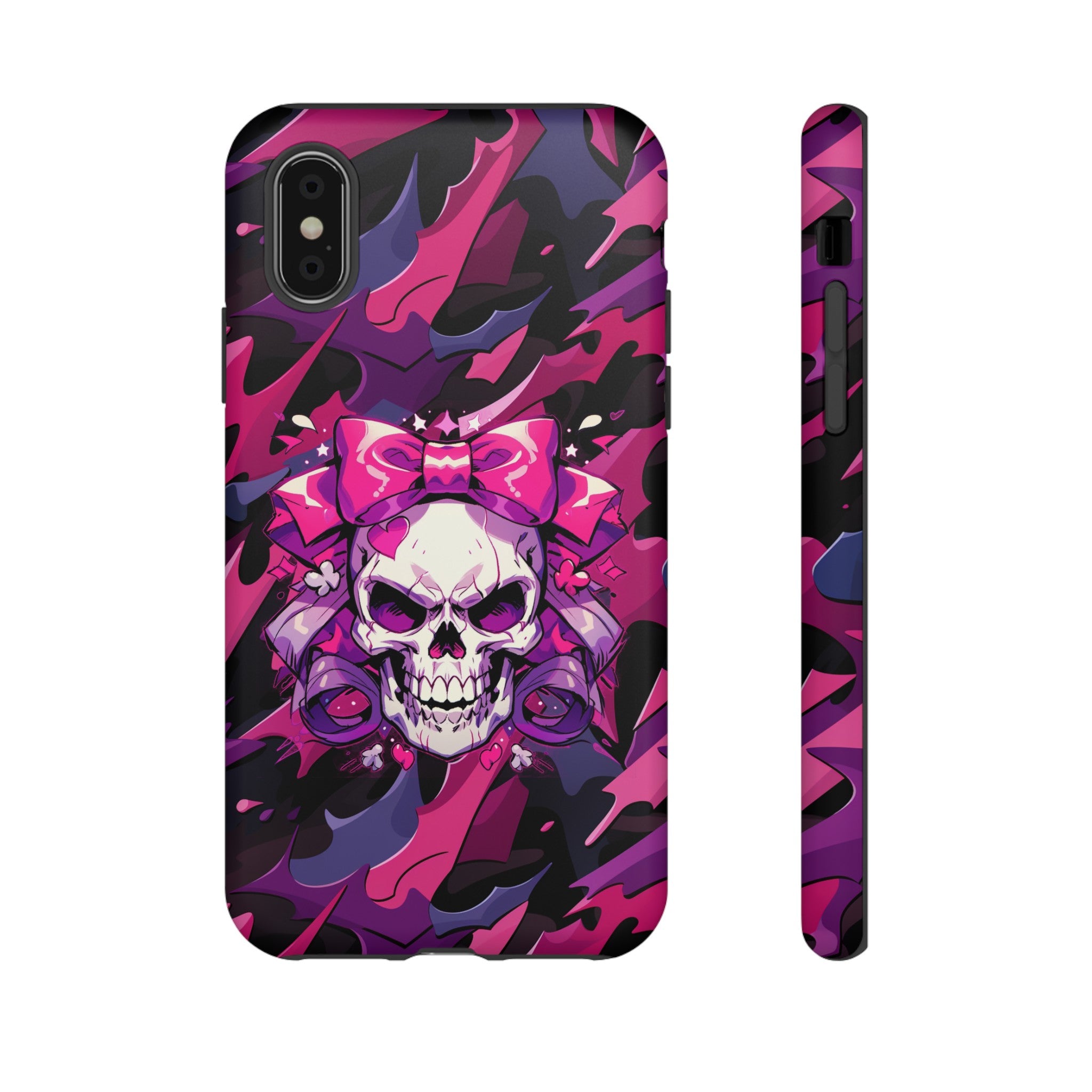 Pink Skull Phone Case