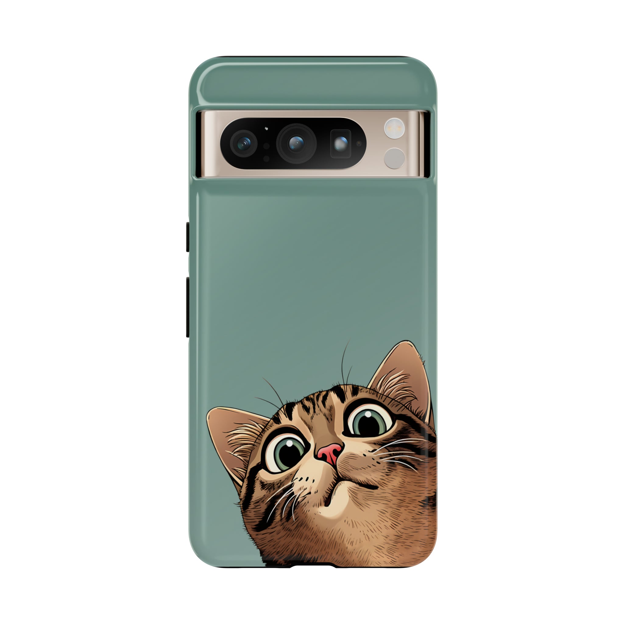 Peeking Cat Phone Case