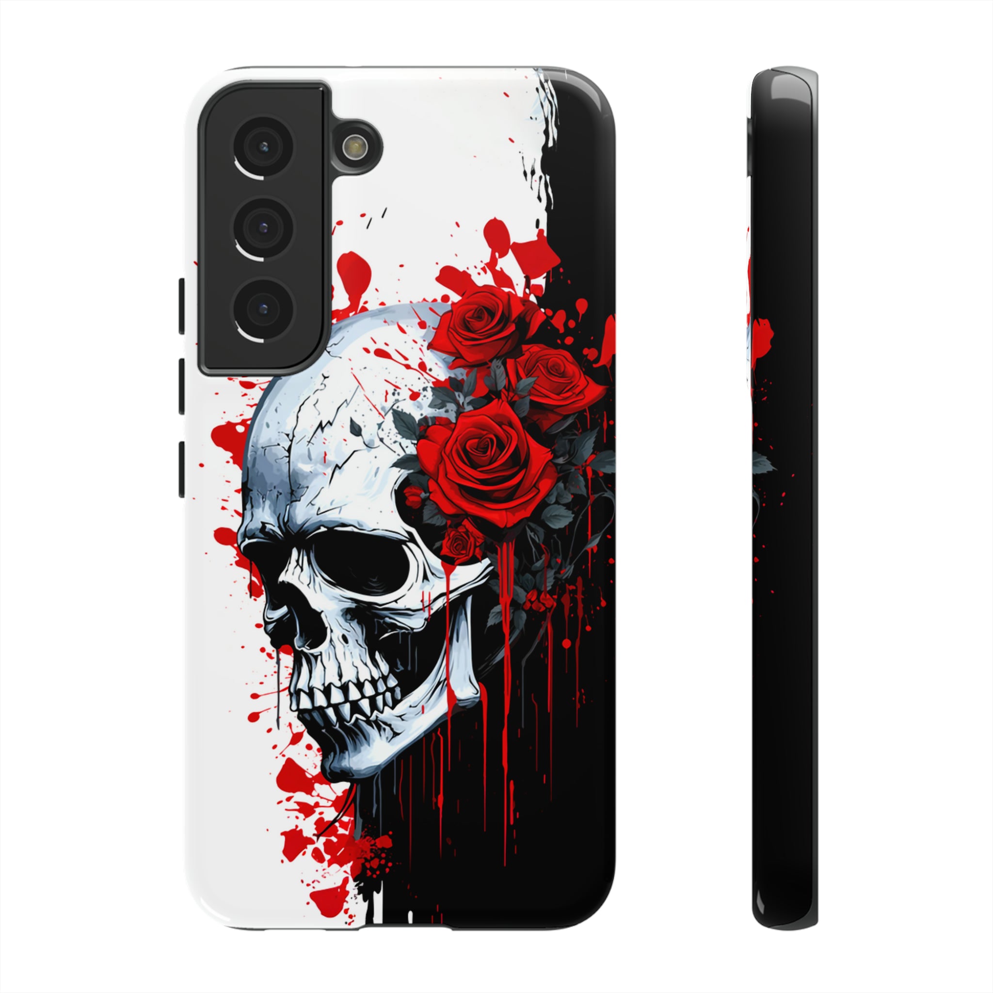 Rose Skull Phone Case