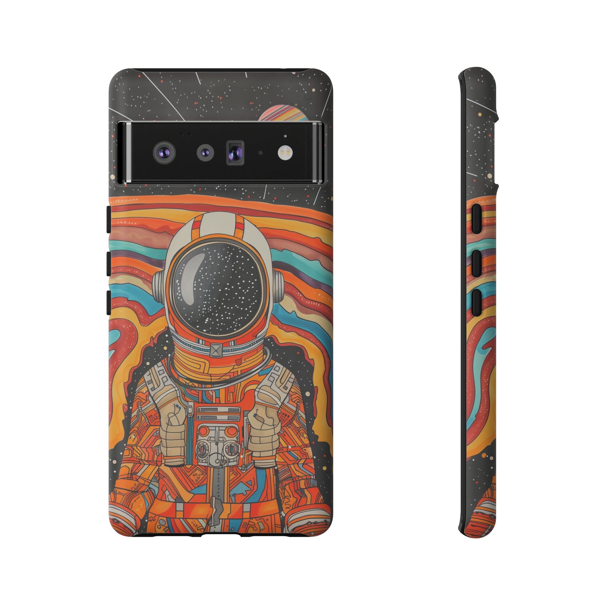 Psychedelic Astronaut Phone Case